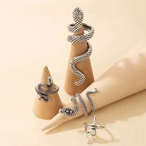 Japanese Brand × Vintage Vintage Long Snake Ring Size ONE SIZE - 4 Thumbnail