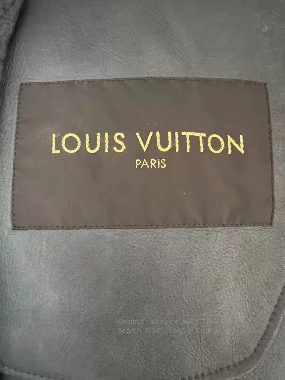 Louis Vuitton louis vuitton gray lambskin shearling coat. Size US L / EU 52-54 / 3 - 2 Thumbnail