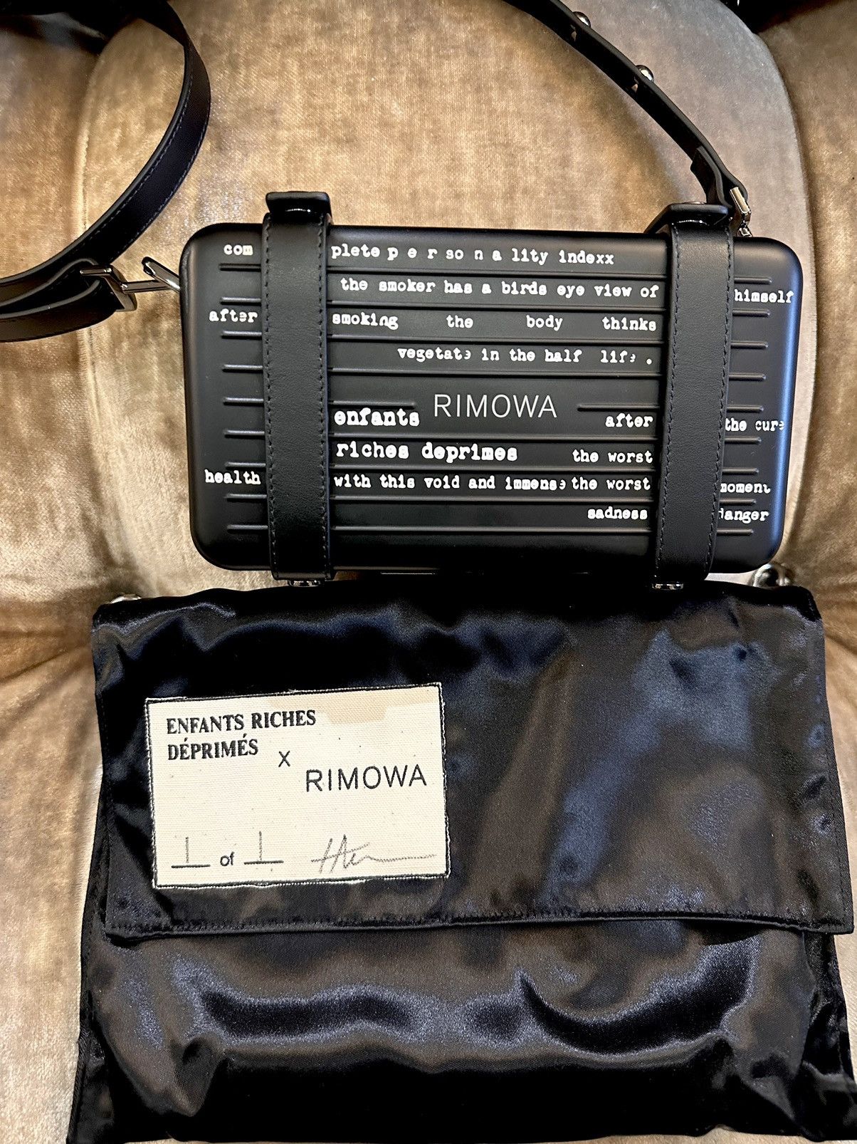 Enfants Riches Deprimes × Rimowa 1/1 ERD RIMOWA BAG 4Gseller Size ONE SIZE - 2 Thumbnail