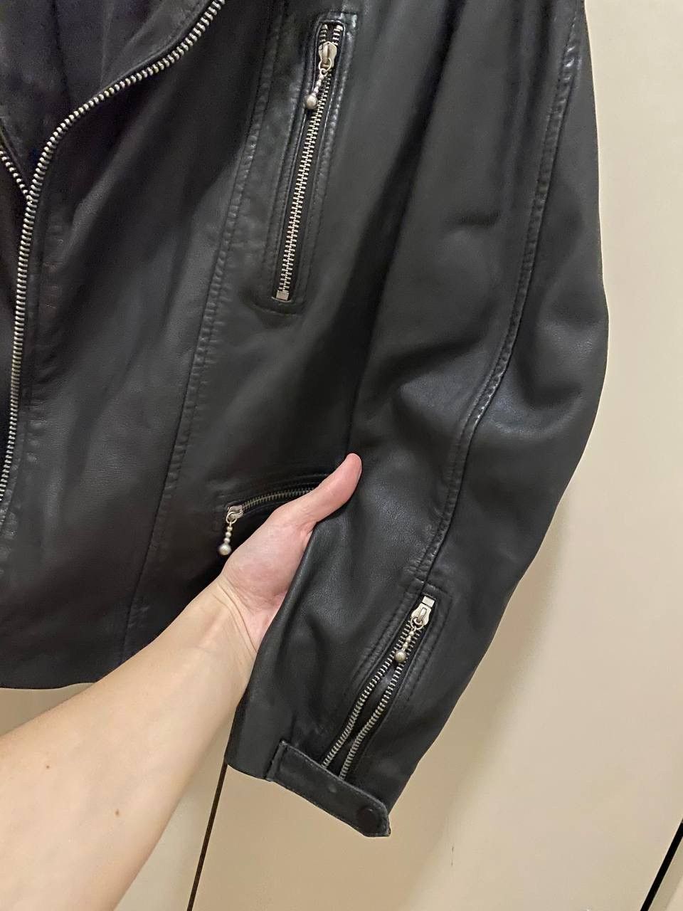 Allsaints Allsaints leather jacket overshirt streetwear hype Size US S / EU 44-46 / 1 - 6 Thumbnail