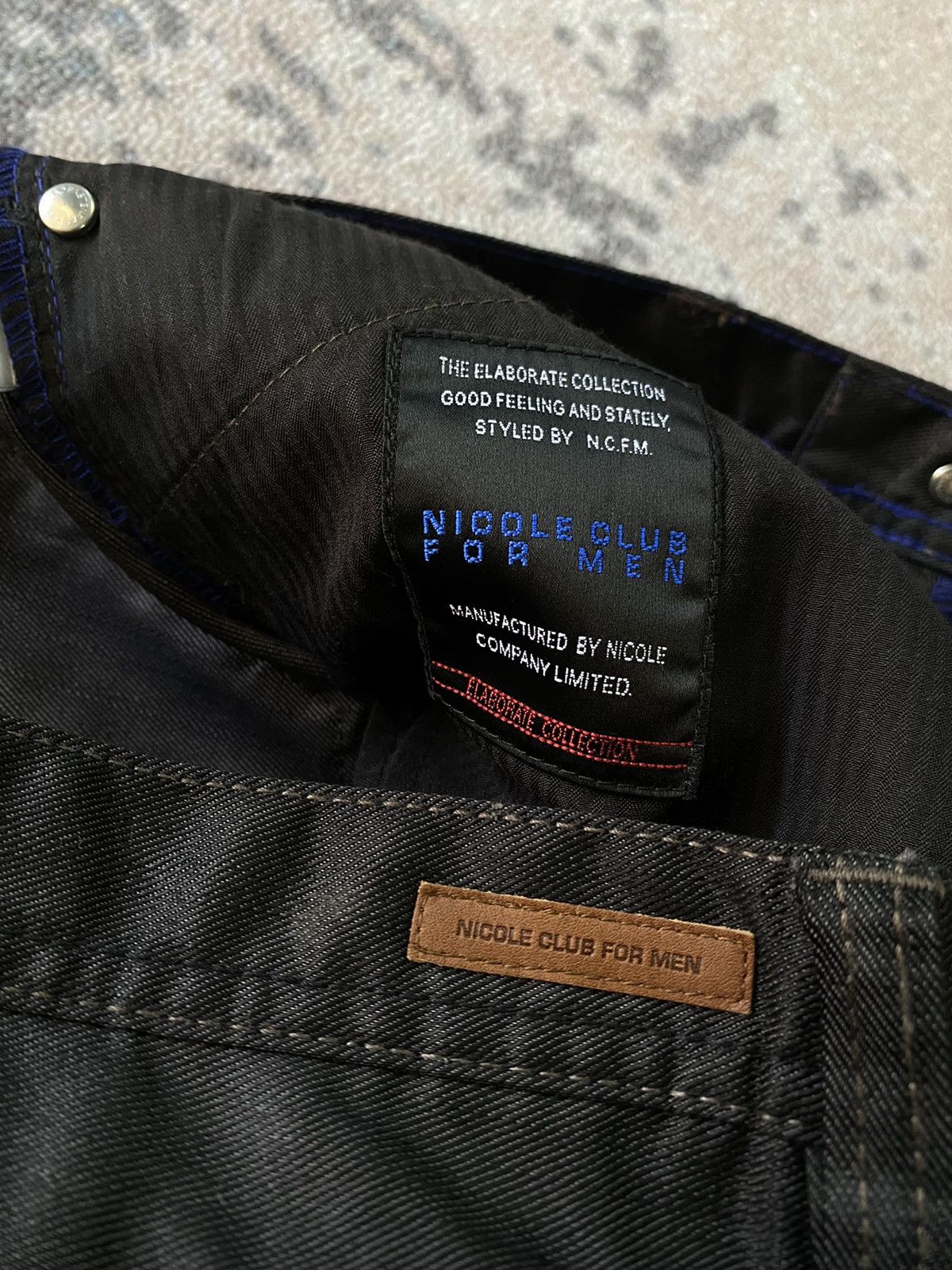 If Six Was Nine Japanes Nicole Club For Men Denim Pants Size US 34 / EU 50 - 7 Thumbnail