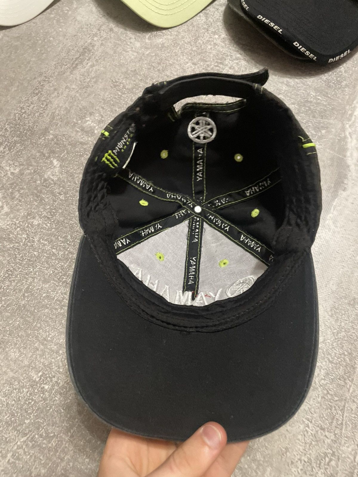 Vintage × Yamaha Vintage Yamaha Monster Energy Racing Distressed Cap Size ONE SIZE - 9 Thumbnail
