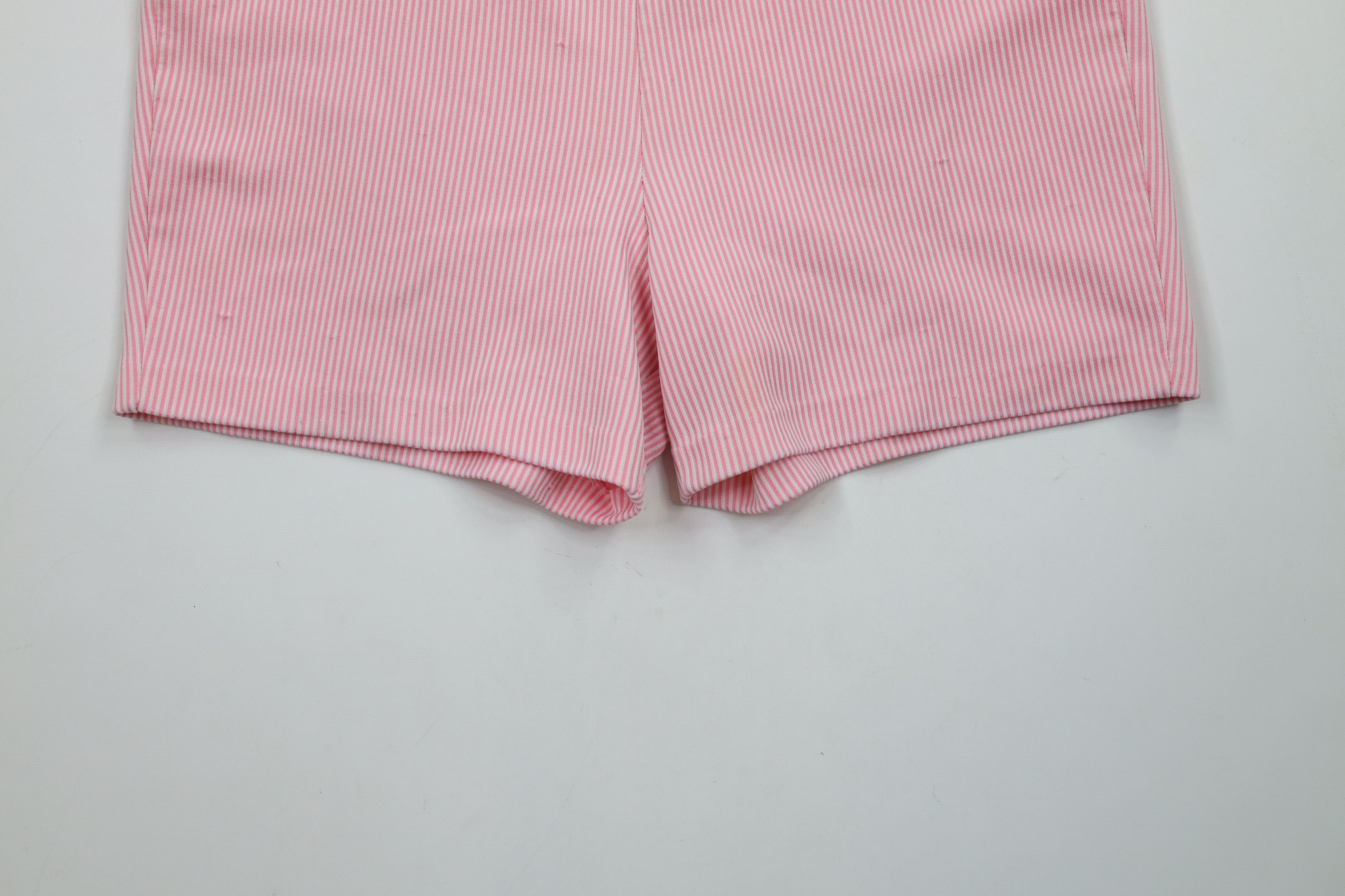Vintage Vintage 50s 60s Streetwear Knit Above Knee Shorts Pink USA Size 32" / US 10 / IT 46 - 4 Thumbnail