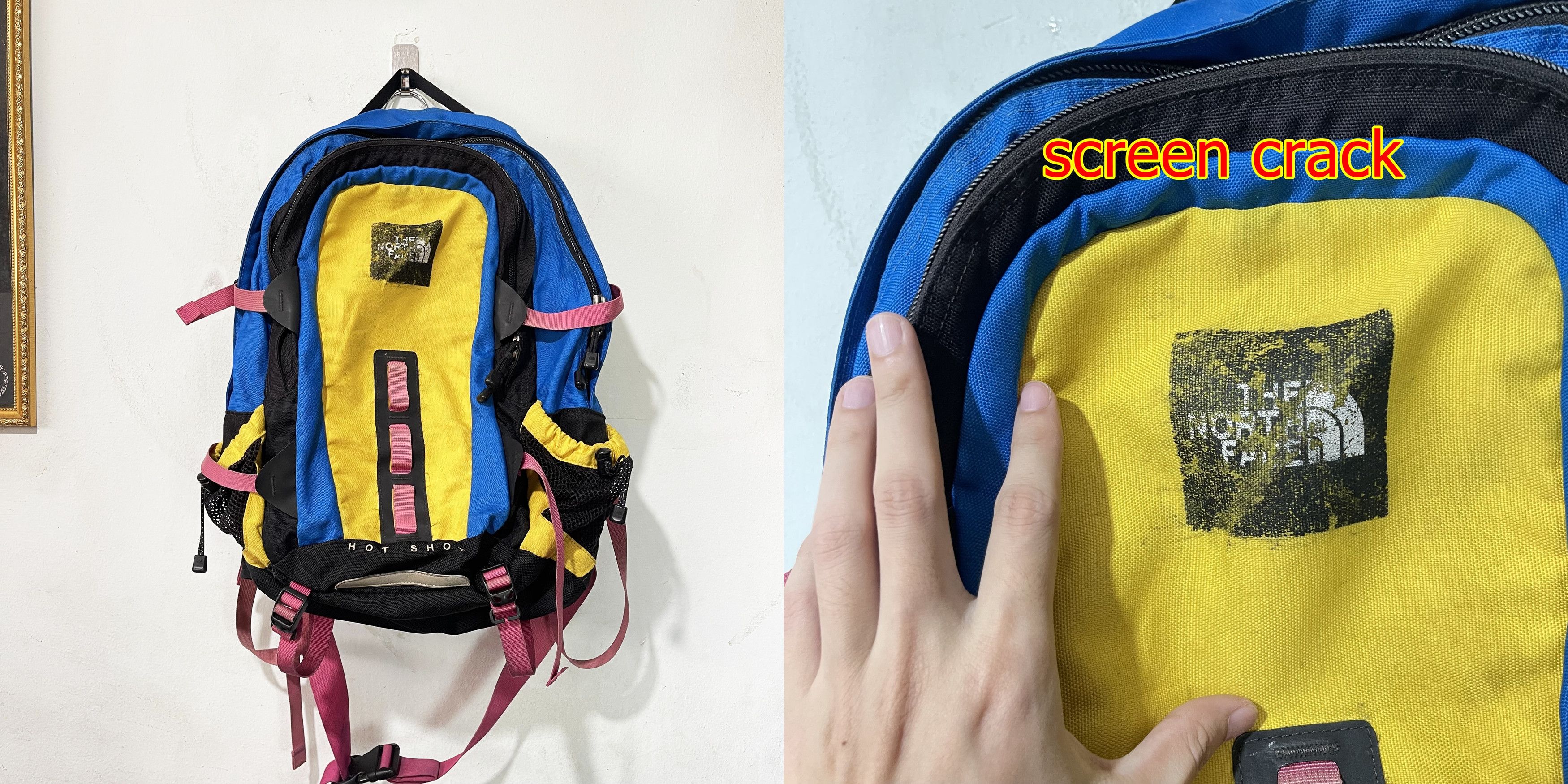 The North Face The North Face Hot Shot Multicolor Backpack Size ONE SIZE - 2 Thumbnail