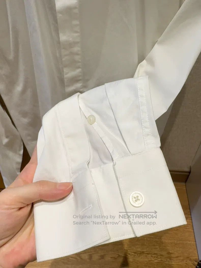 Givenchy Givenchy Size39 White Star Shirt Size US M / EU 48-50 / 2 - 4 Thumbnail