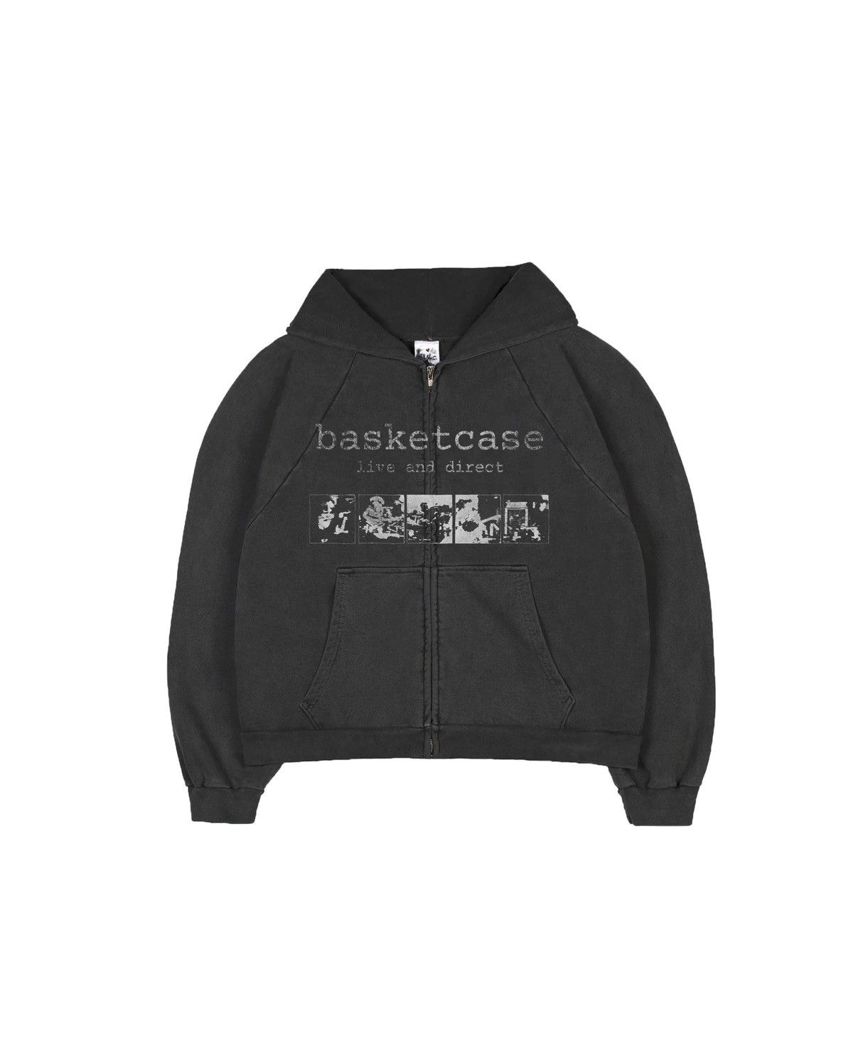 basketcase gallery Basketcase Gallery SCAR Zip Up Hoodie | Grailed