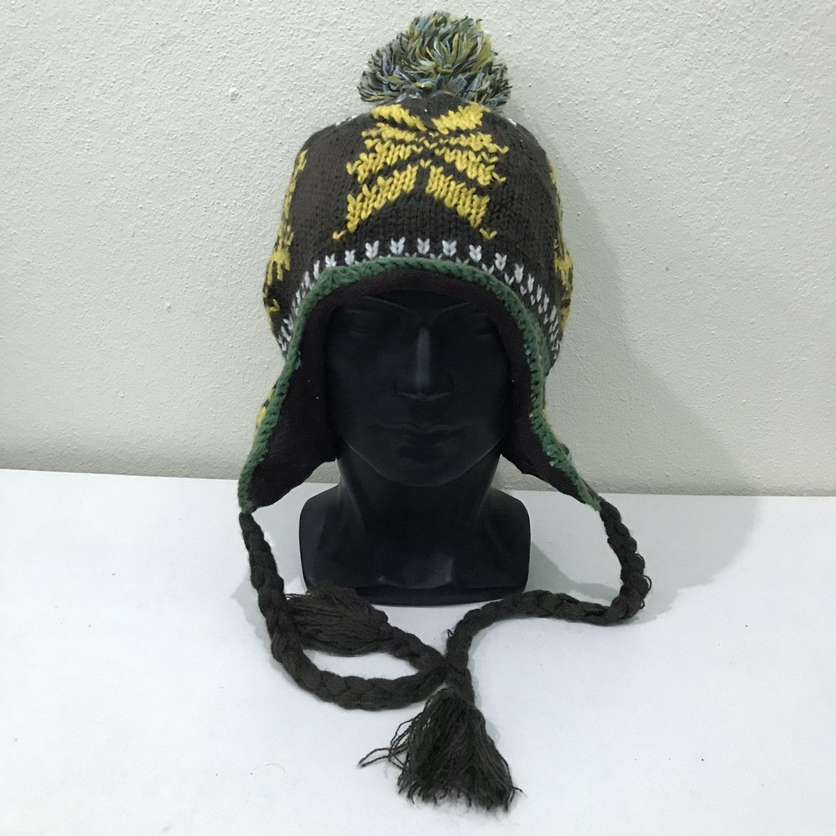 Japanese Brand Japanese Brand Earflap Beanie Hat Size ONE SIZE - 2 Thumbnail
