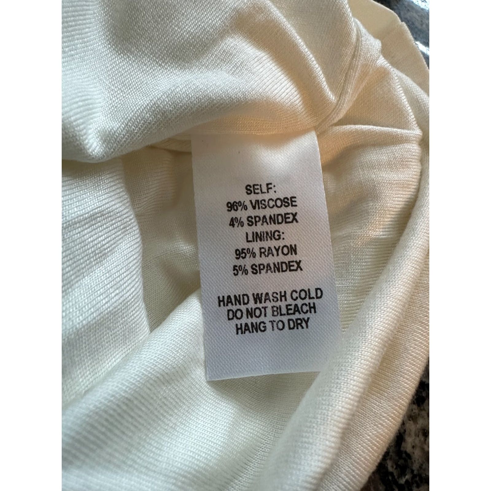 Lulus Lulus Skirt Womens XS Ivory Stretch Knit Pencil Lined Elastic Waist Pull On NEW Size 26" / US 2 / IT 38 - 5 Thumbnail