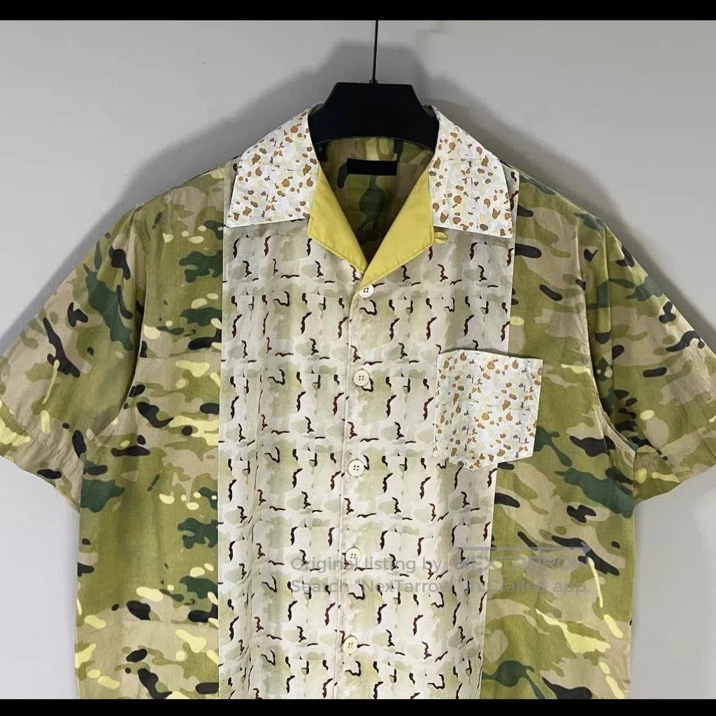 Prada Prada Camo Patch Joint Shirt. Size US L / EU 52-54 / 3 - 3 Thumbnail