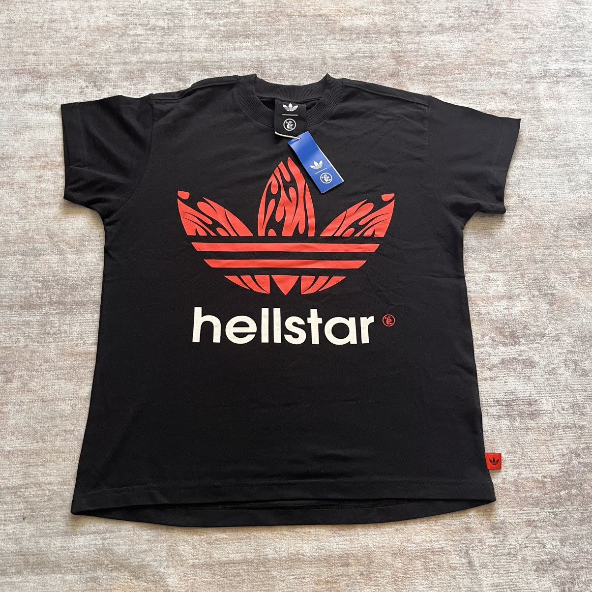 hellstar adidas Ｔシャツ Mサイズ HELLSTAR Hellstar X adidas Shirt | Grailed
