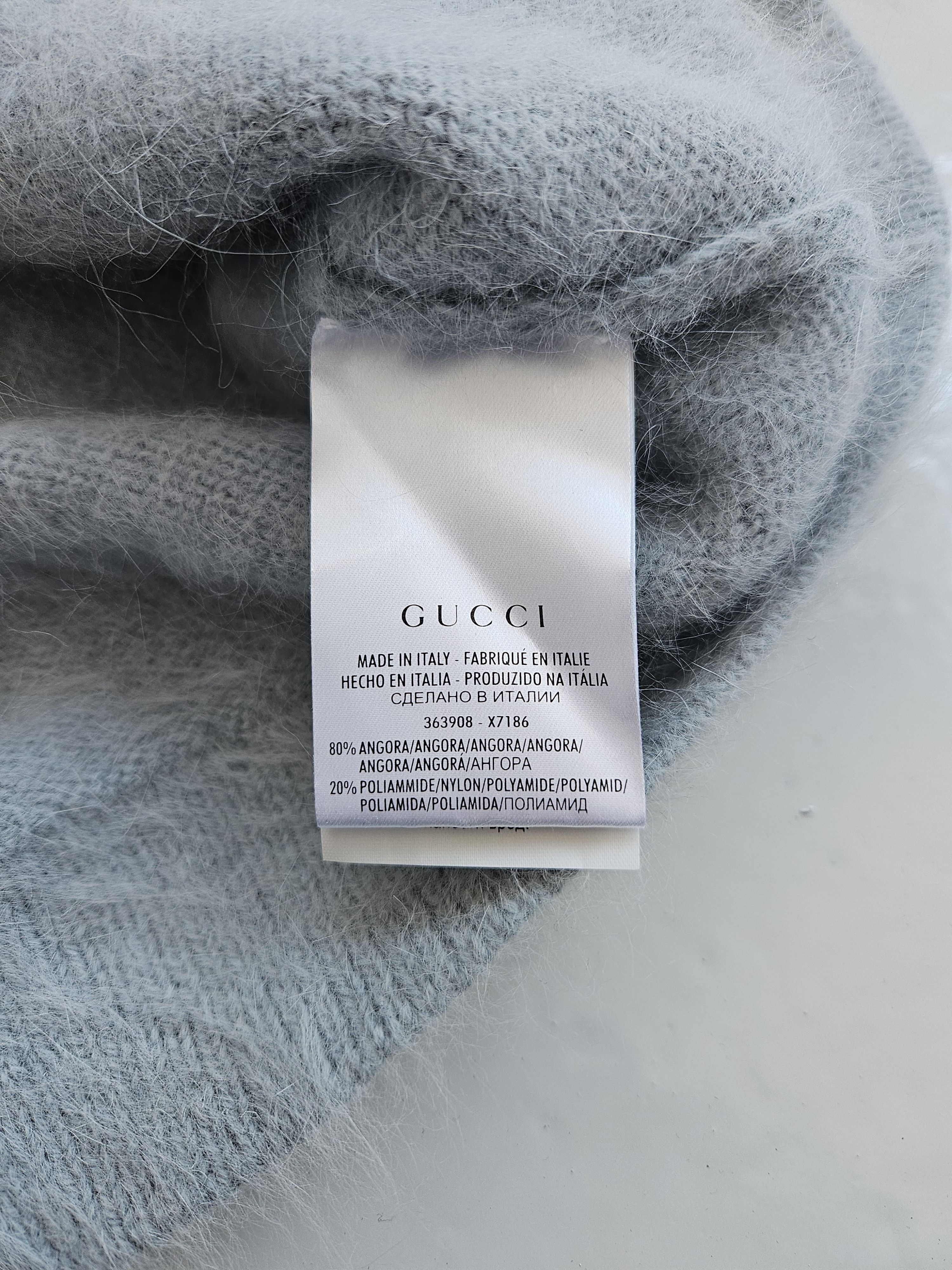 Gucci Gucci alpaca fuzzy short sleeve knit Size M / US 6-8 / IT 42-44 - 12 Thumbnail