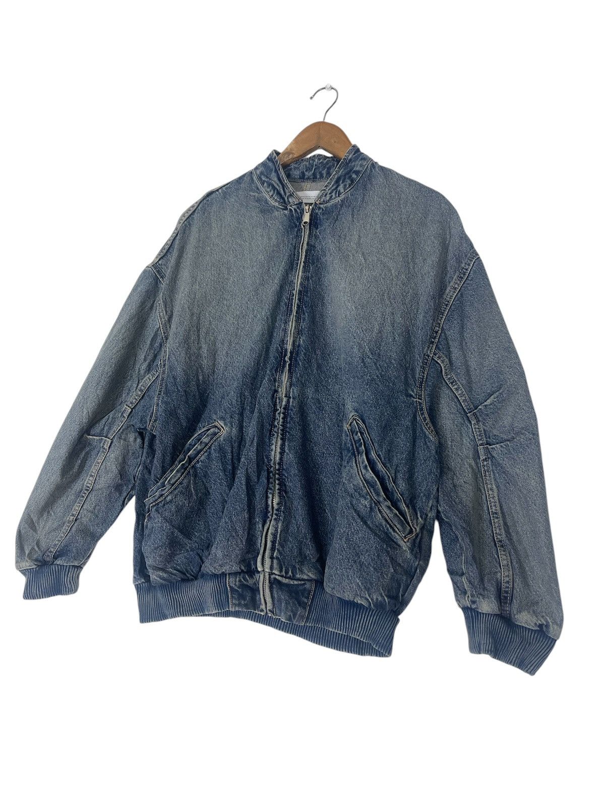 Zara ZARA DENIM JACKET Size US L / EU 52-54 / 3 - 5 Thumbnail