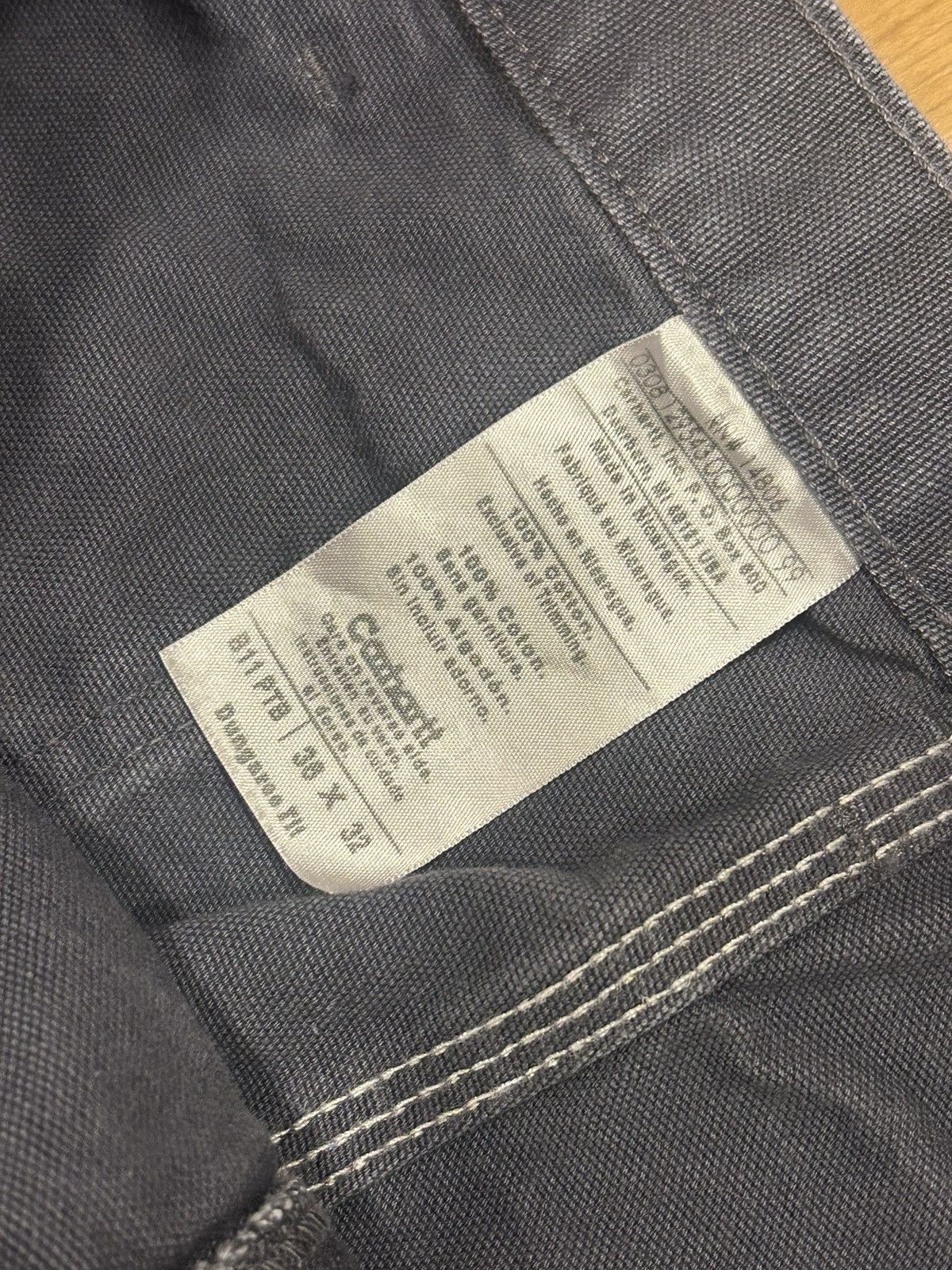 Carhartt Grey Carhartt Carpenter Pants Size US 36 / EU 52 - 4 Thumbnail