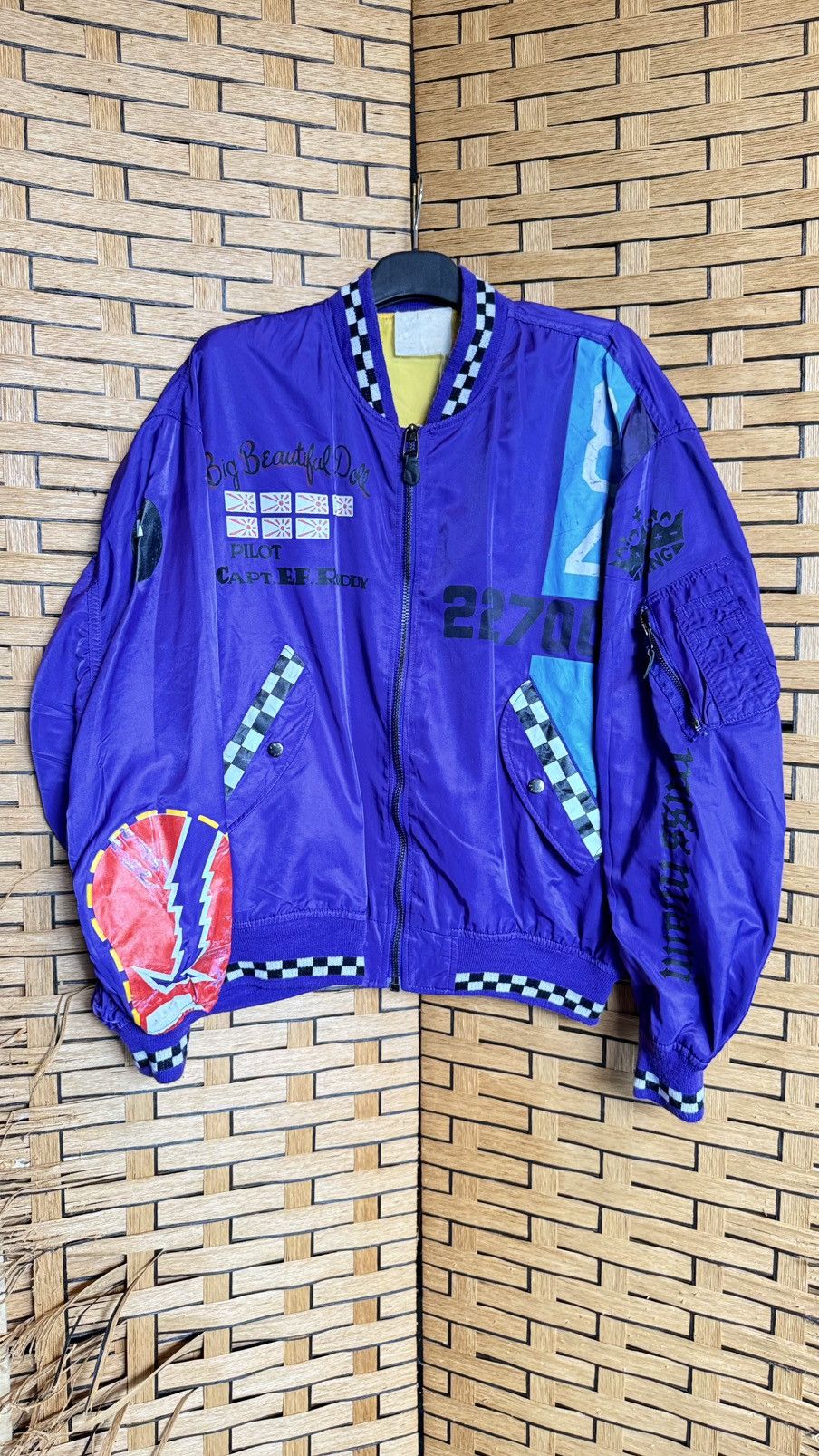 Vintage Reversible Avirex Bomber Jacket