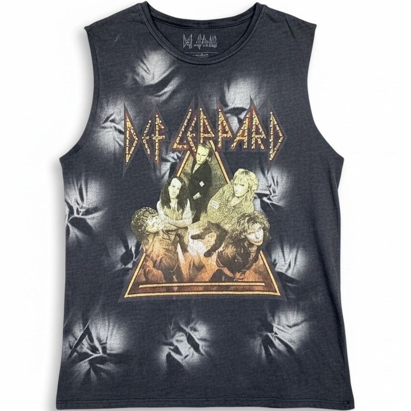 Def Leppard Def Leppard Distressed Tank Women's L Tour Til We Drop 1983 Size L / US 10 / IT 46 - 1 Thumbnail