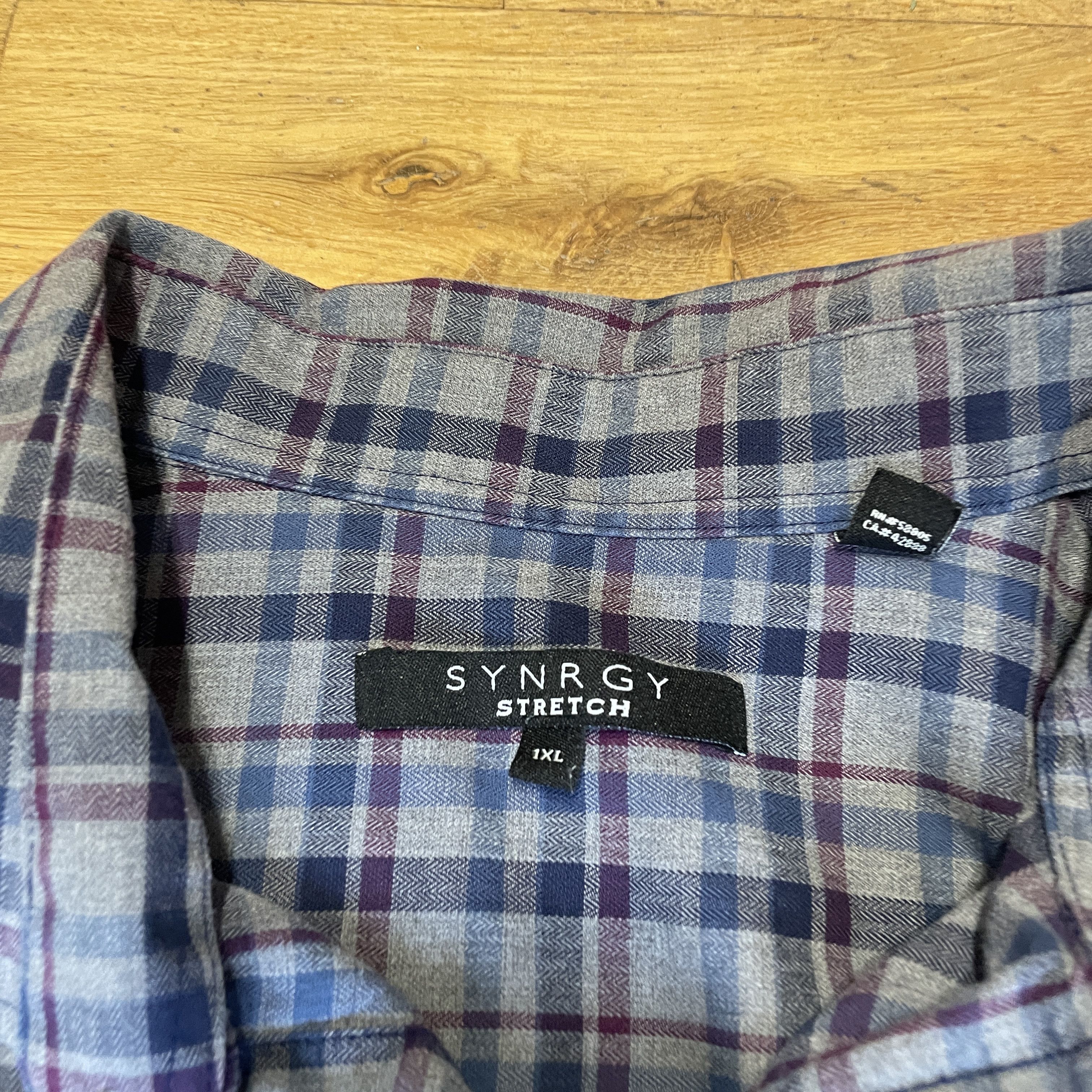 Designer × Japanese Brand Synergy Men's Fashionable Elegant Check Shirt Xxl - New Size US XXL / EU 58 / 5 - 2 Thumbnail