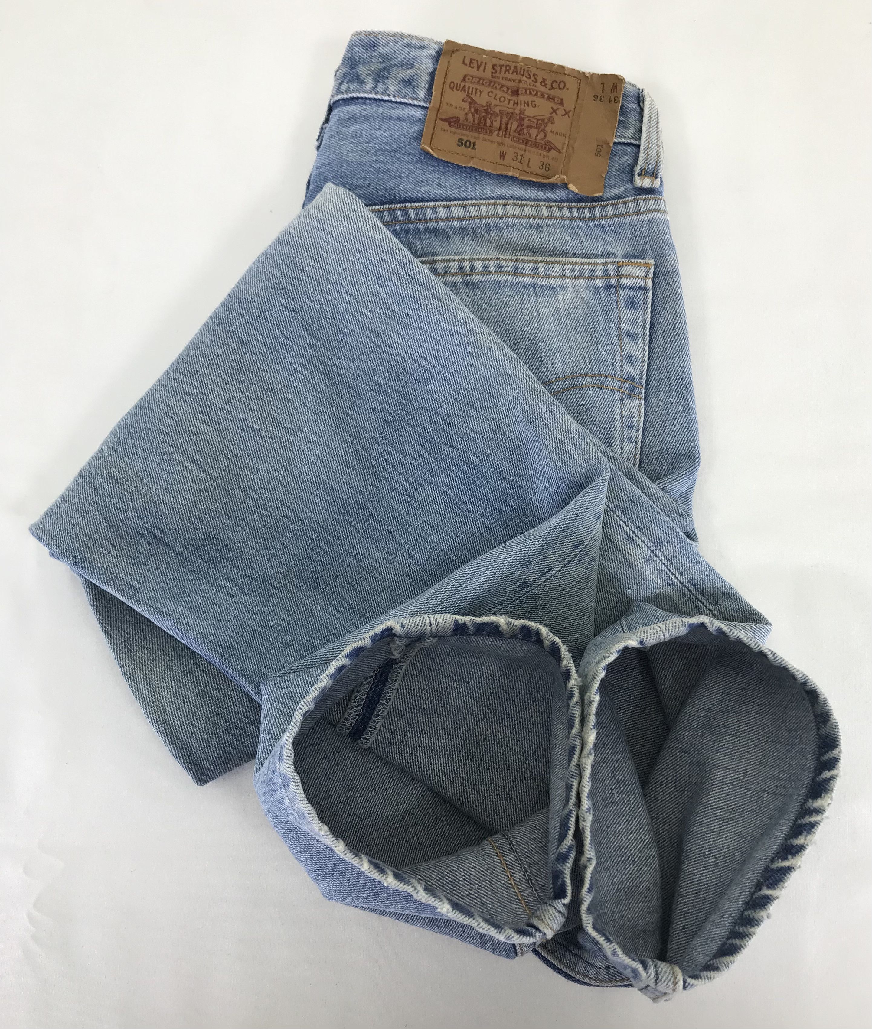Levi's Vintage Levi's 501 Faded Blue Jeans Size US 30 / EU 46 - 14 Thumbnail