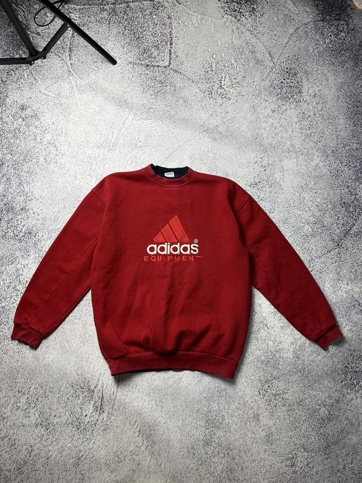 Adidas equipment best sale sweatshirt 90s