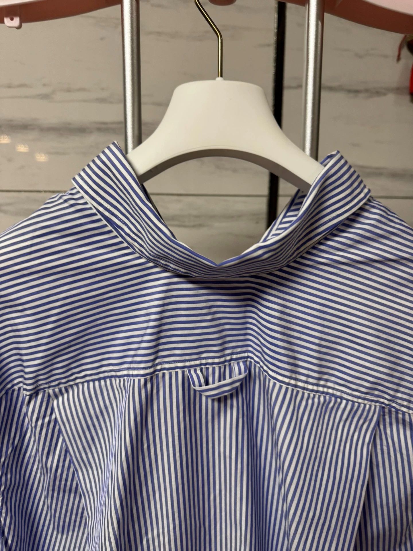 Balenciaga Balenciaga 32 Unisex Shirt Jacket Oversized Unique Collar Size XXS / US 00 / IT 34 - 6 Thumbnail