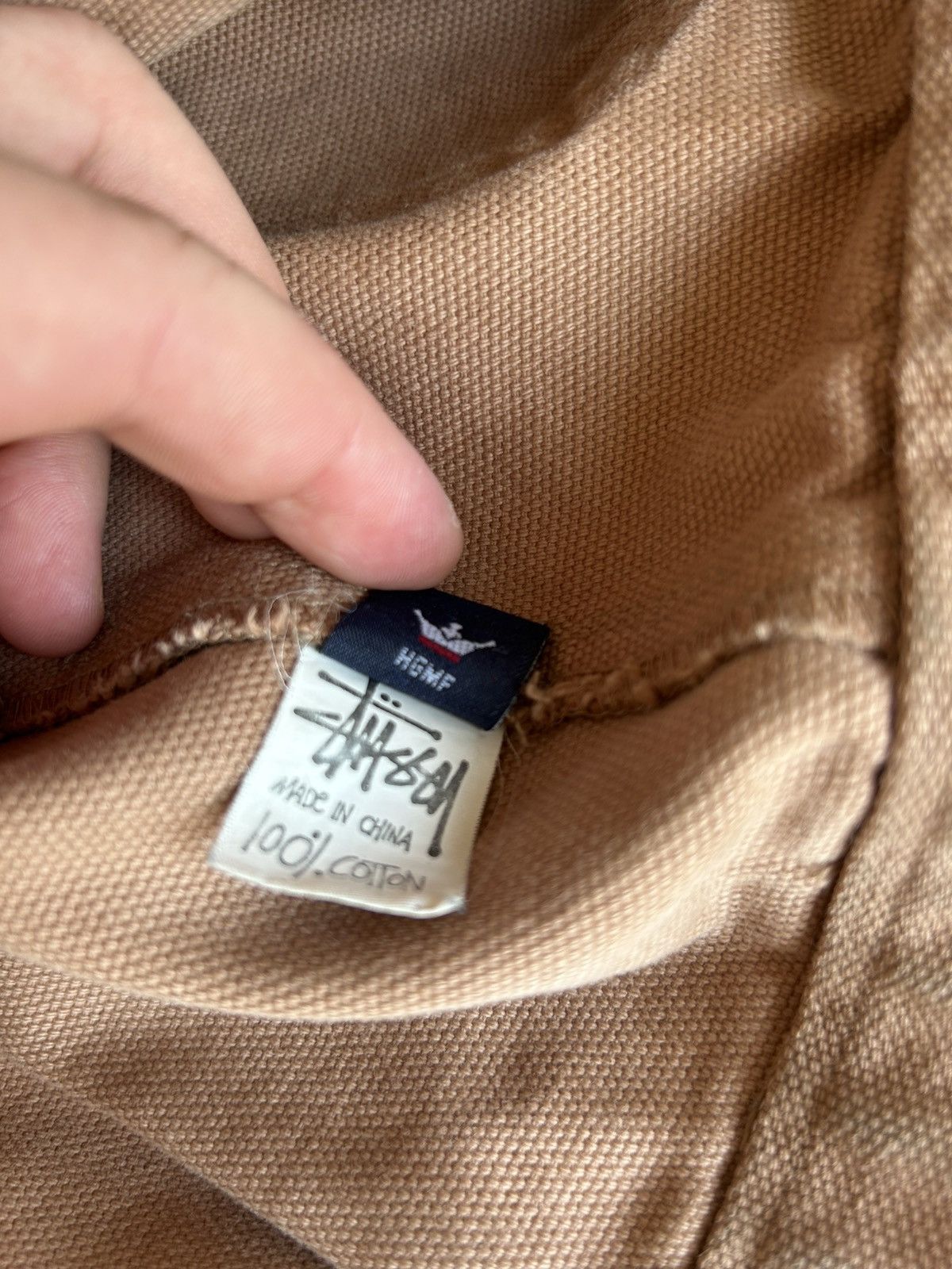 Stussy stussy workwear jacket carhartt oregon type Size US S / EU 44-46 / 1 - 7 Thumbnail