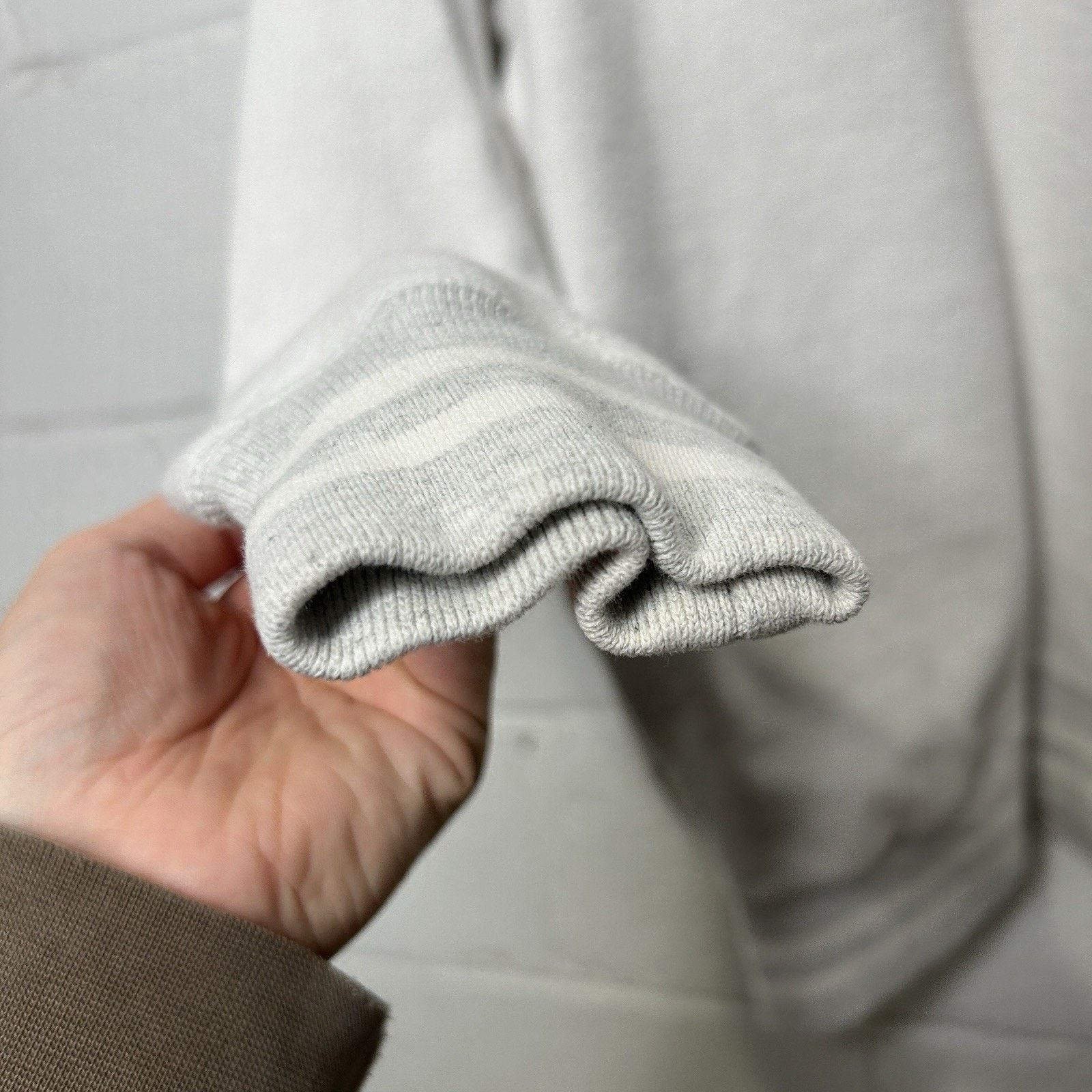 Supreme Supreme Reverse Fleece Hooded Sweatshirt “Ash Grey” FW16 Size US S / EU 44-46 / 1 - 7 Thumbnail