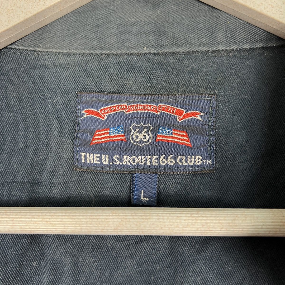 Japanese Brand 🔥 VINTAGE ROUTE 66 WESTERN SHIRTS JACKET Size US L / EU 52-54 / 3 - 15 Thumbnail