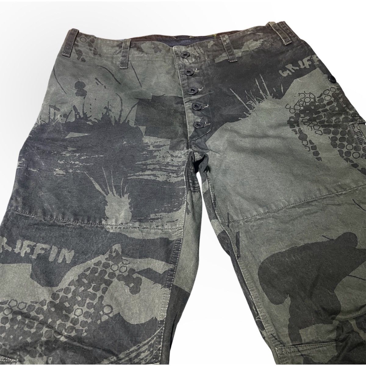 Griffin GRIFFIN UNISEX MILITARY STYLE PANT MADE IN ITALY Size US 32 / EU 48 - 2 Thumbnail