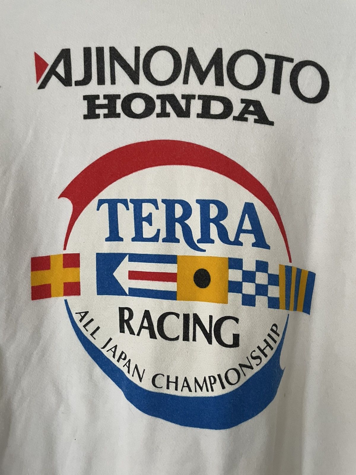Honda × Vintage Vintage 90s Japan Ajinomoto Honda Terra Racing Sweatshirt Size US M / EU 48-50 / 2 - 10 Thumbnail