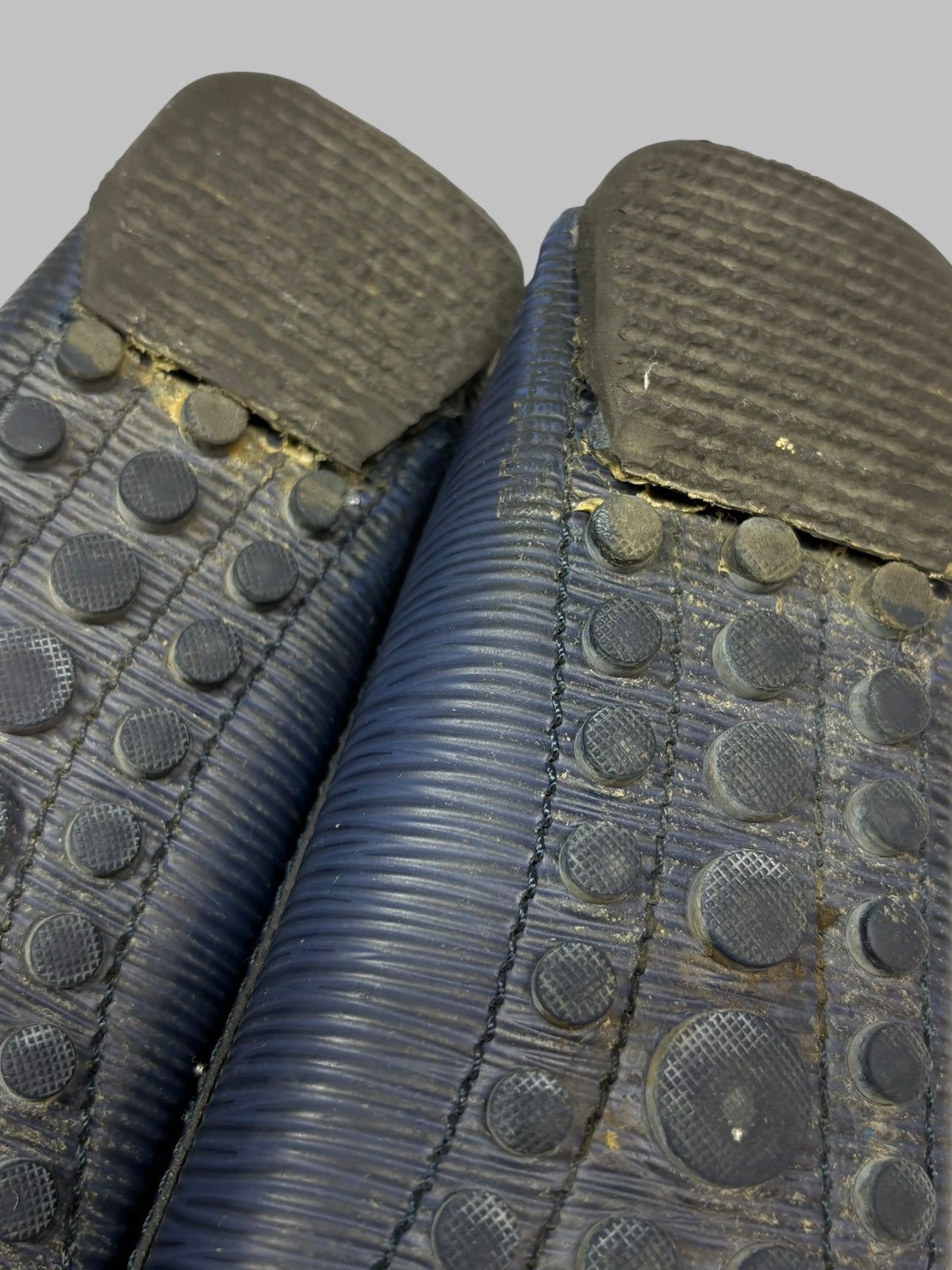 Louis Vuitton Louis Vuitton Oxford Flat Loafers Midnight Blue Size US 8.5 / IT 38.5 - 16 Thumbnail