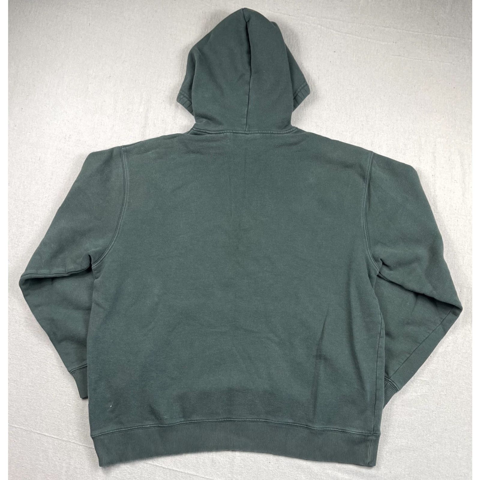 Timberland VINTAGE Timberland Hoodie Sweatshirt Mens M Military Green Spell Out Logo 90s Casual Size US M / EU 48-50 / 2 - 2 Thumbnail