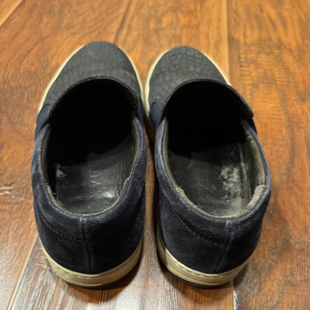 Lanvin Lanvin Black Leather Suede Slip-On Sneakers Size US 6 / EU 39 - 5 Thumbnail