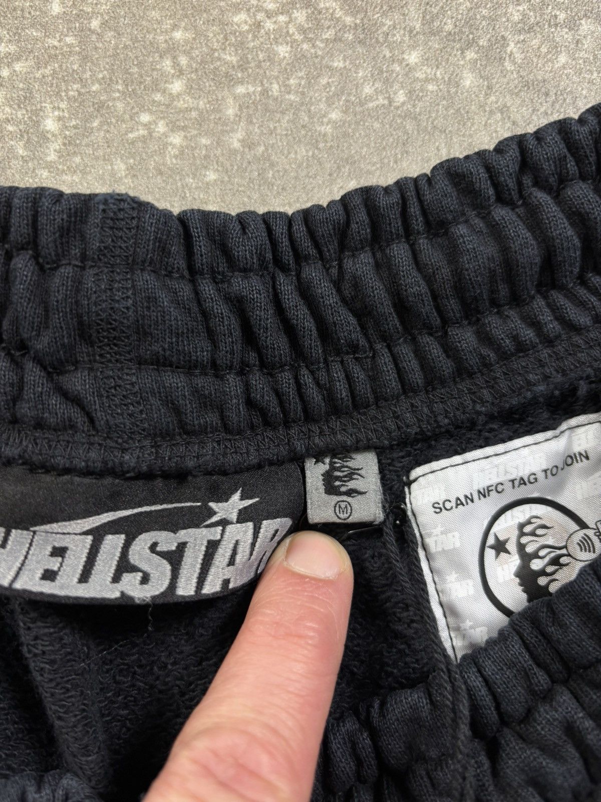 HELLSTAR Hellstar HStar Sweatpants, Black Size US 32 / EU 48 - 6 Thumbnail