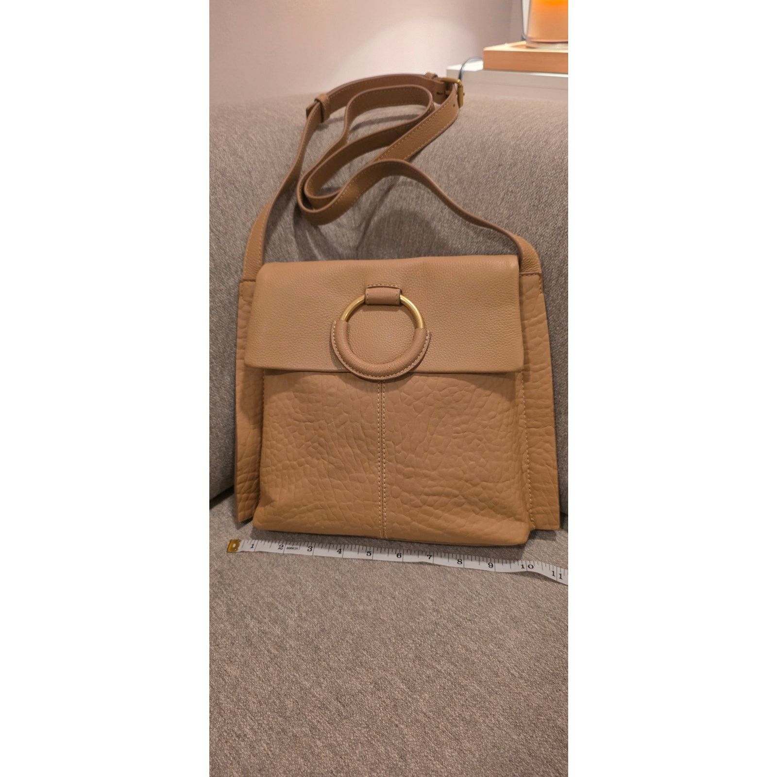 Vince Camuto Vince Camuto Livee bubble leather Bag Sandstone NWOT Size ONE SIZE - 2 Thumbnail