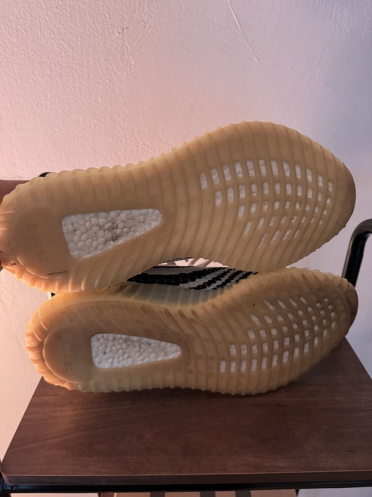 Yeezy Adidas Yeezy 350 Zebra Size US 11.5 / EU 44-45 - 4 Thumbnail