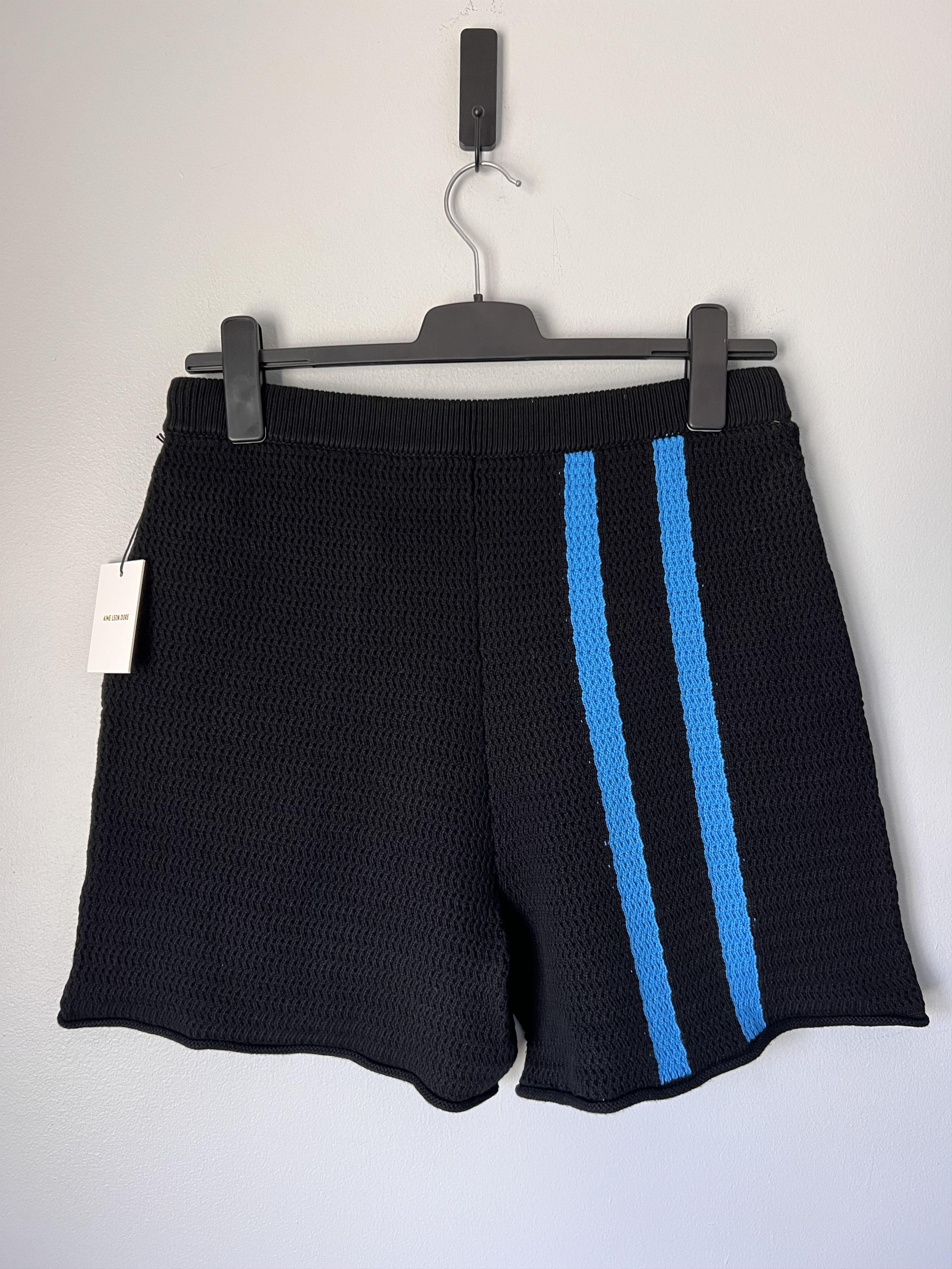 Aime Leon Dore Aime Leon Dore Knit Soccer Shorts in Black Size US 32 / EU 48 - 4 Thumbnail
