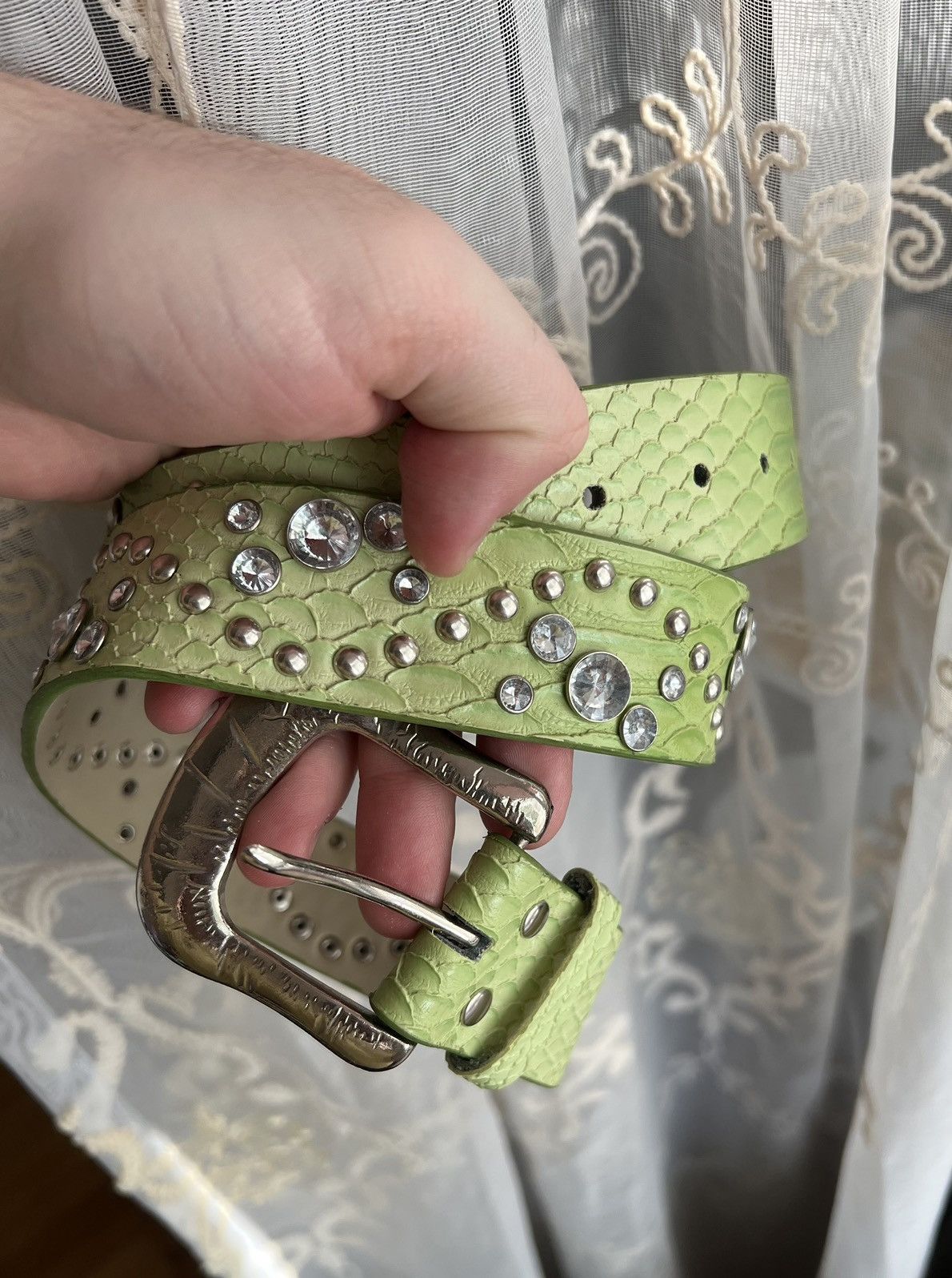 Hysteric Glamour × Japanese Brand × Vintage 🤩 Y2K Vintage Belt BB Simon Style Size ONE SIZE - 5 Thumbnail