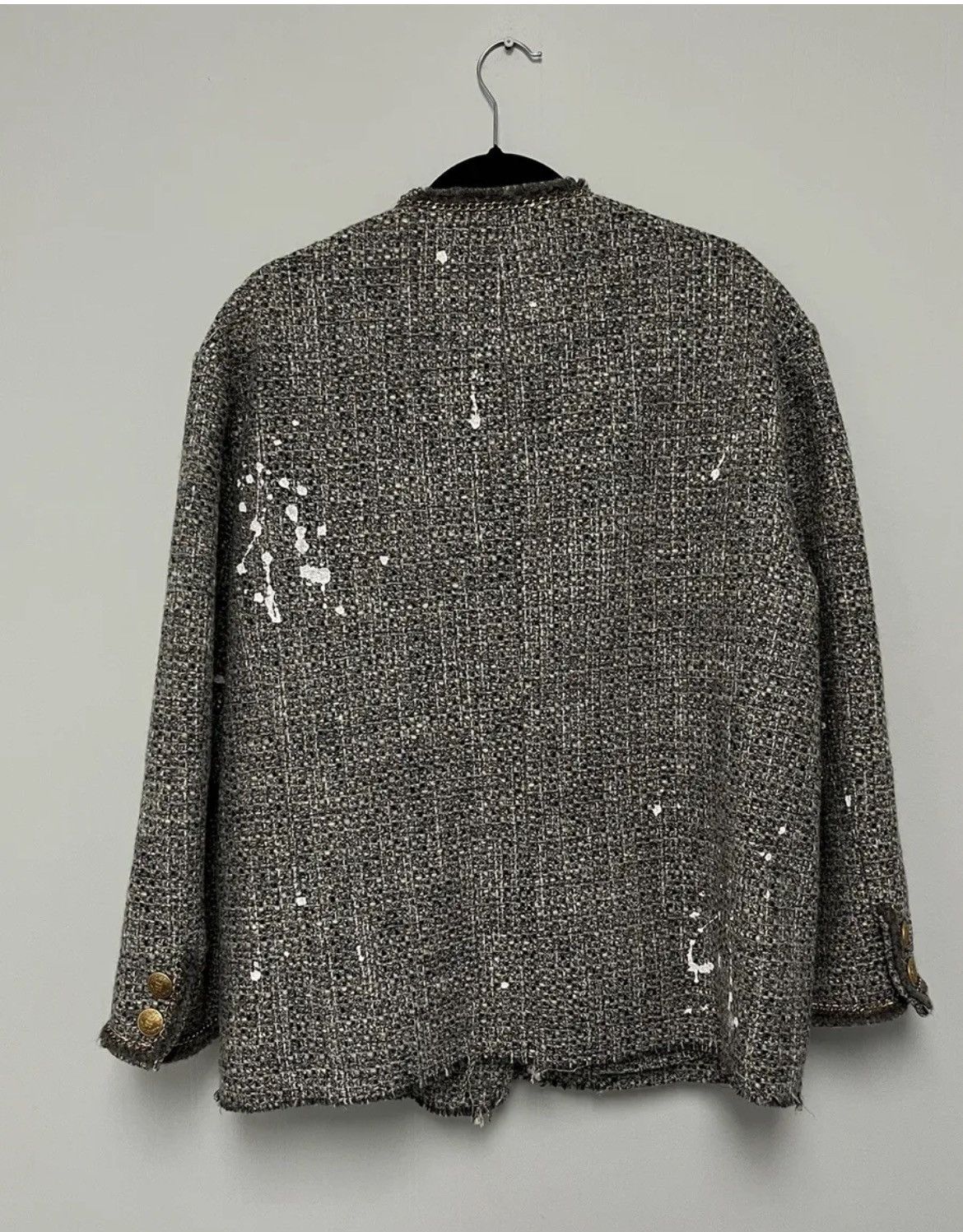 R13 Slouch Tweed Jacket. Medium Size US M / EU 48-50 / 2 - 9 Thumbnail