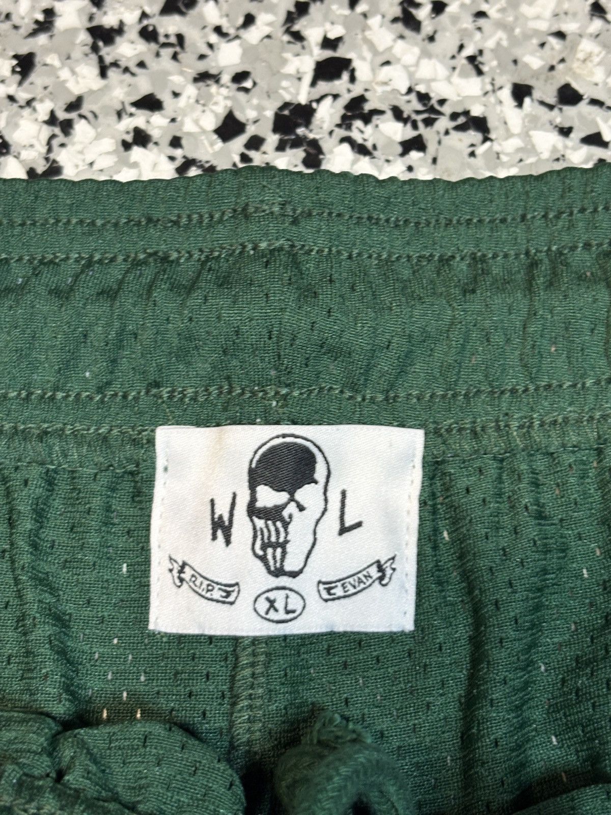 Warren Lotas 2023 Warren Lotas Signature Reaper Green Gym Shorts Size XL Size US 34 / EU 50 - 3 Thumbnail