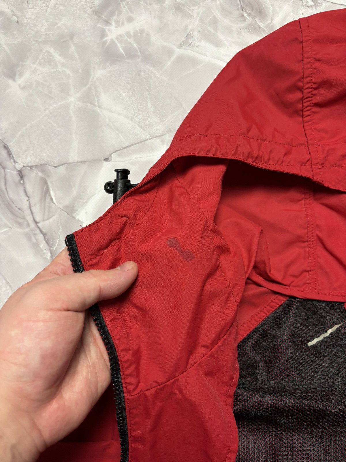 Carhartt Carhartt Windbreaker Jacket Nylon Hooded Full Zip Red Mens M Size US M / EU 48-50 / 2 - 8 Thumbnail