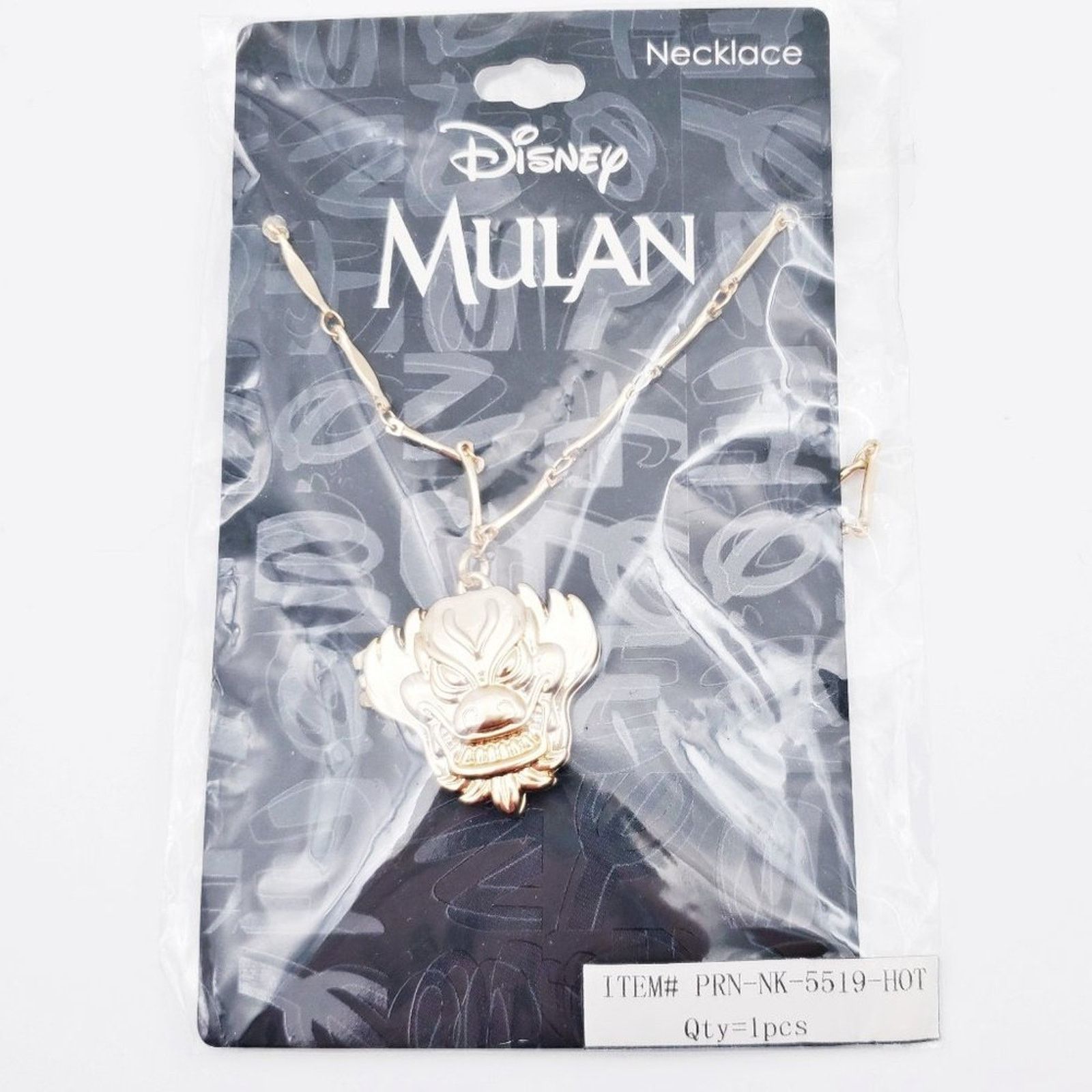 Disney Disney Mulan Gold Dragon Pendant Necklace Size ONE SIZE - 2 Thumbnail