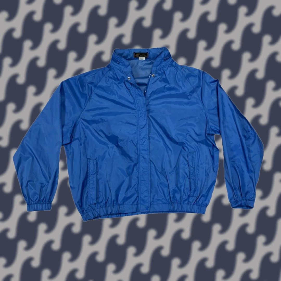 Vintage VINTAGE Jack Nicklaus Personal Jacket Windbreaker Zip-In Hood Women’s XL Blue 90s Hooded Jacket Womens XL Size XL / US 12-14 / IT 48-50 - 1 Thumbnail