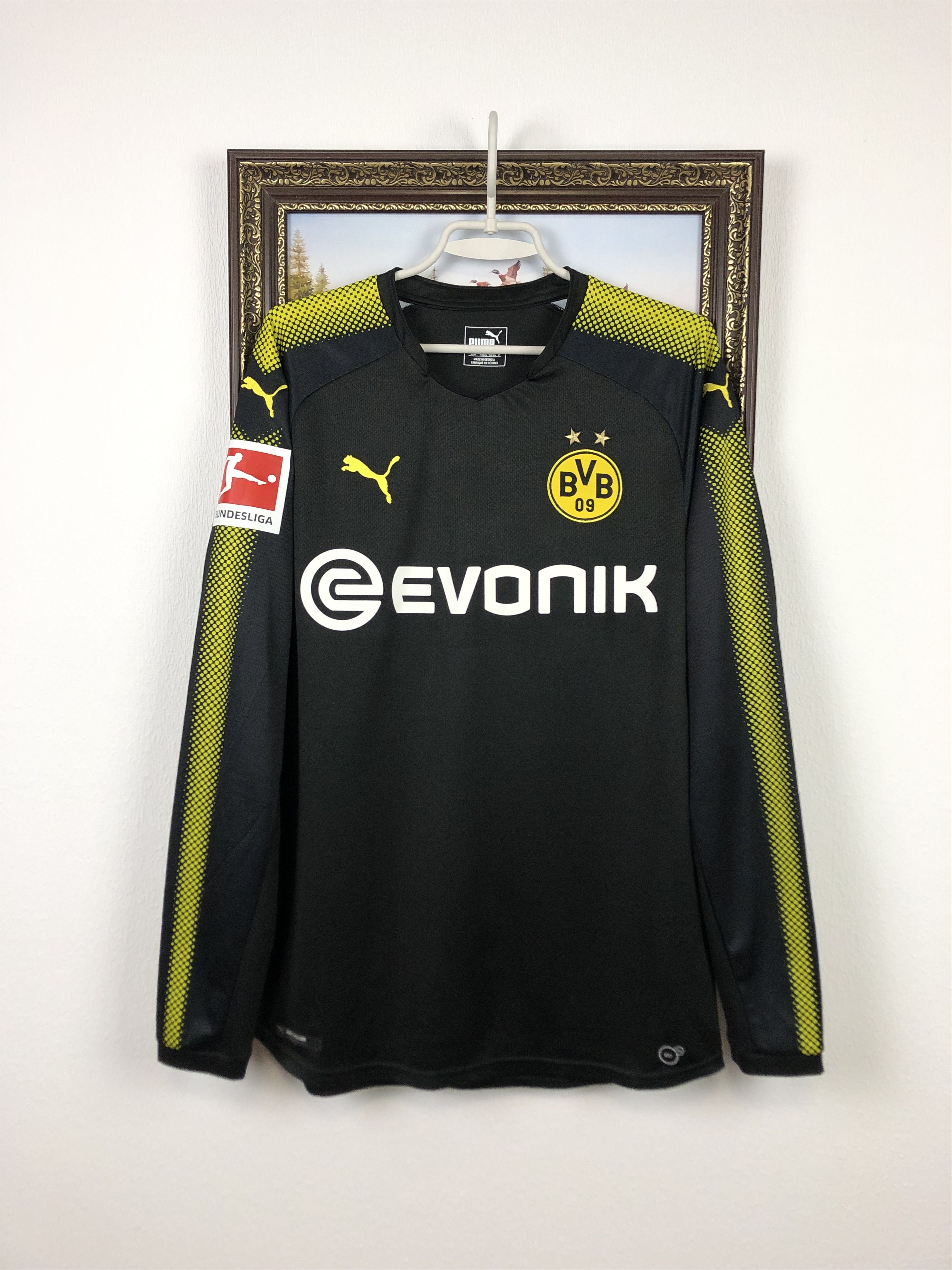 Borussia Dortmund Football Shirt Long Sleeve Jersey Rare
