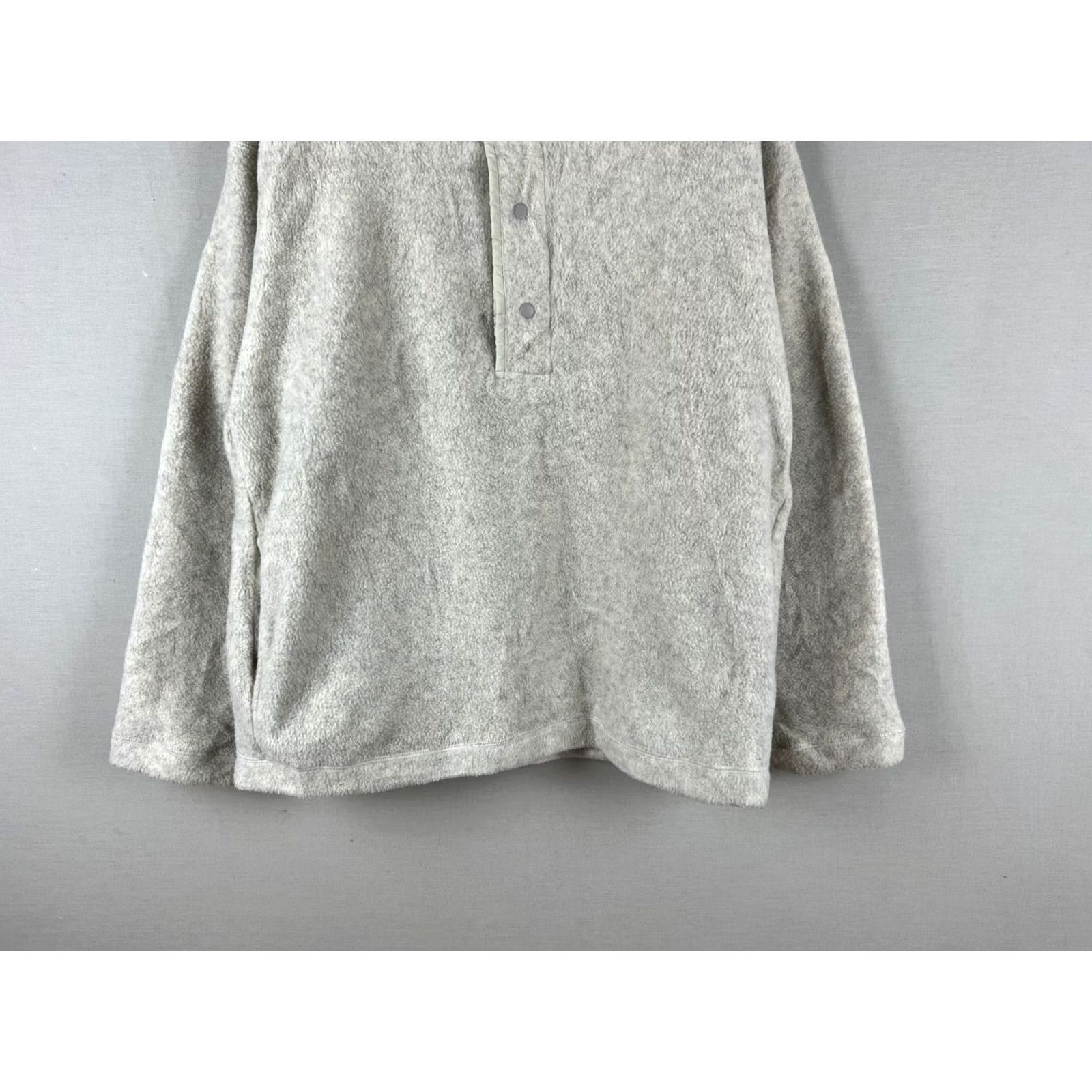 The North Face VINTAGE The North Face Jacket Men L Gray 1990s Fleece Windbreaker Logo 90s Outdoor Size US L / EU 52-54 / 3 - 4 Thumbnail