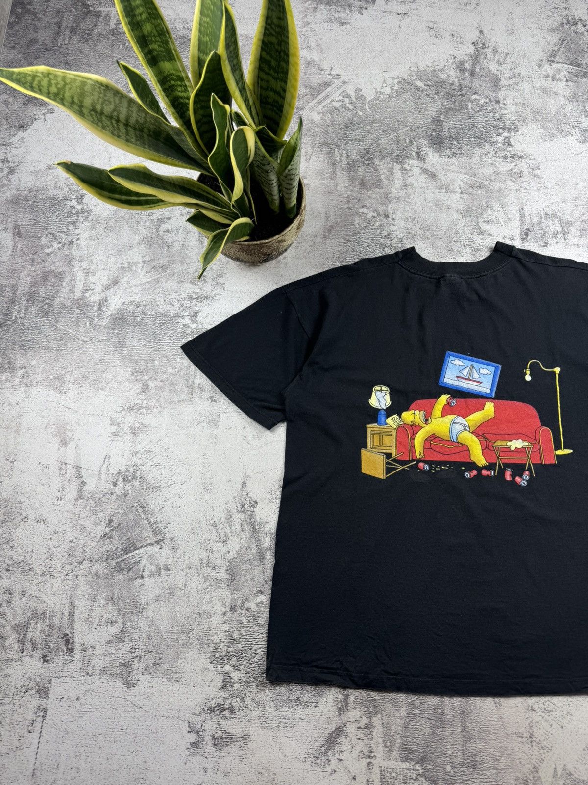 The Simpsons The Simpson Matt Groening Vintage Movie Cartoon 1998 Merch Men’s XLT Shirt Tee Size US XL / EU 56 / 4 - 3 Thumbnail