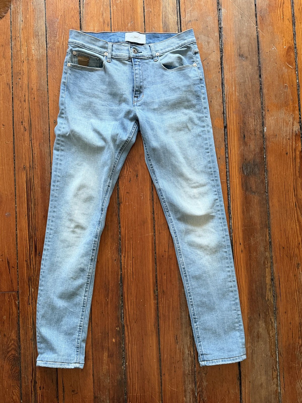 April 77 Joey Ronnie Ashbury stonewash blue denim 28/34 Hedi Slimane Size US 28 / EU 44 - 1 Thumbnail