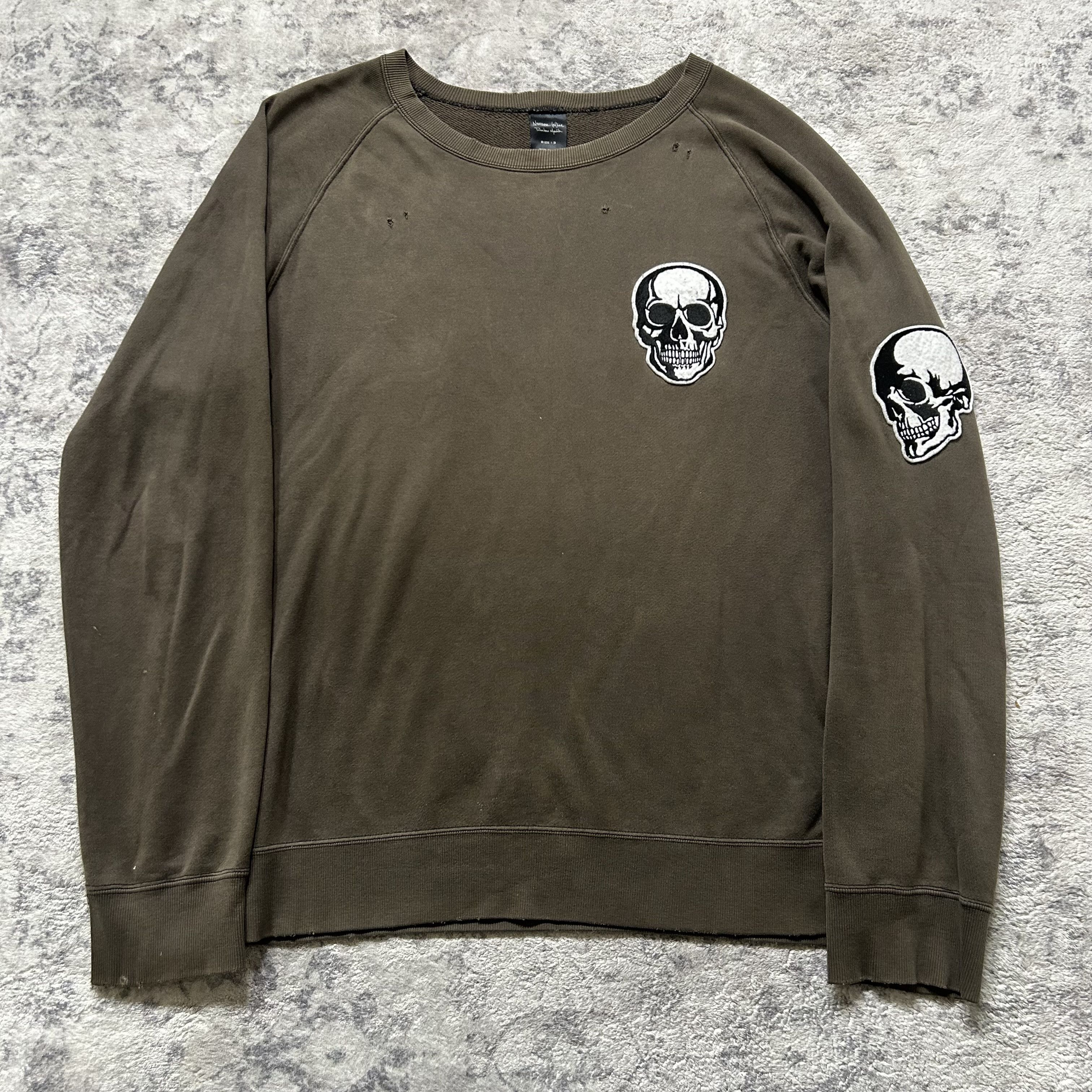 Number (N)ine Number Nine Skull Shorts | Grailed