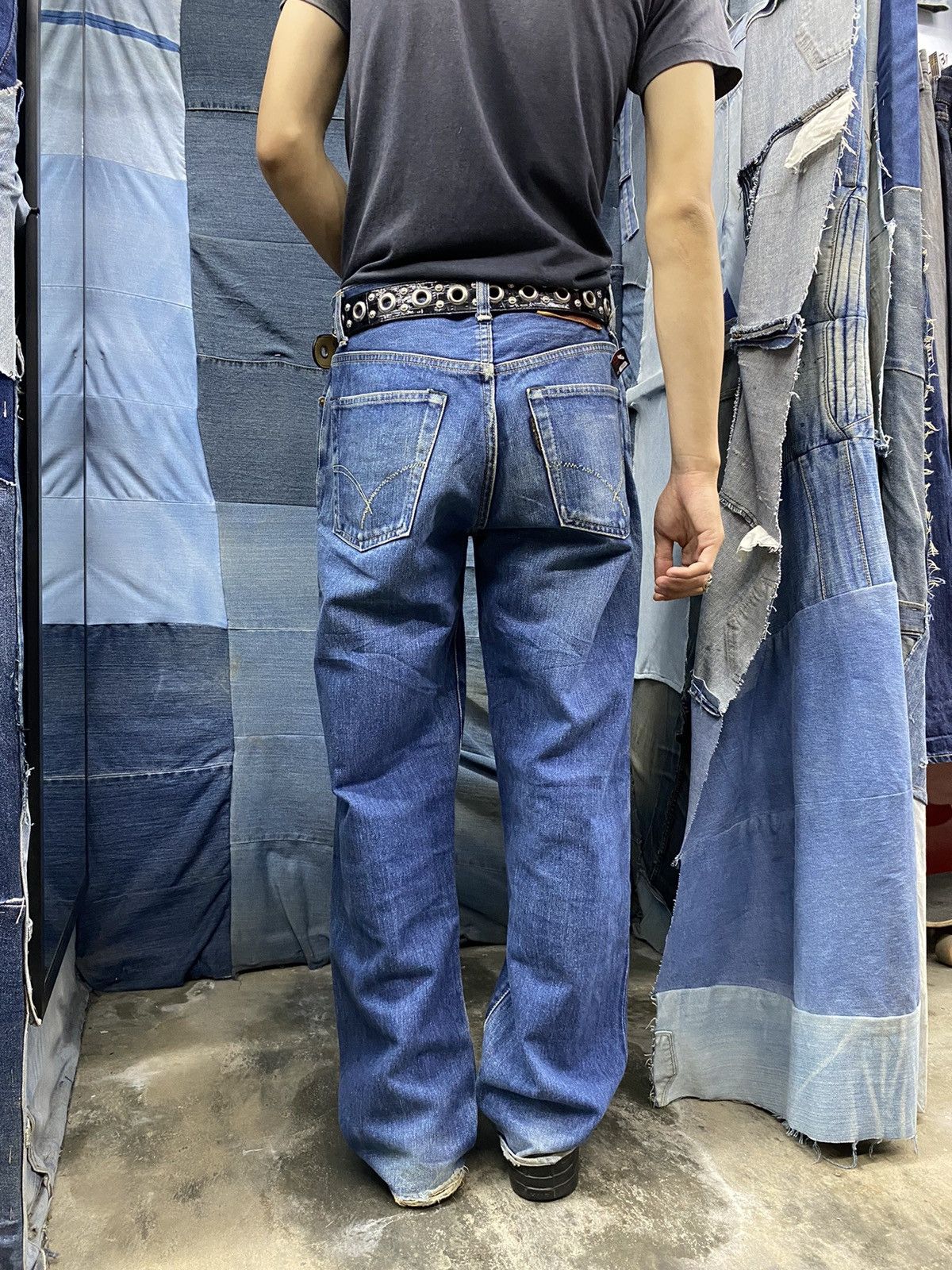 Evisu selvedge jeans iron H.R market japanese brand Size US 30 / EU 46 - 1 Thumbnail