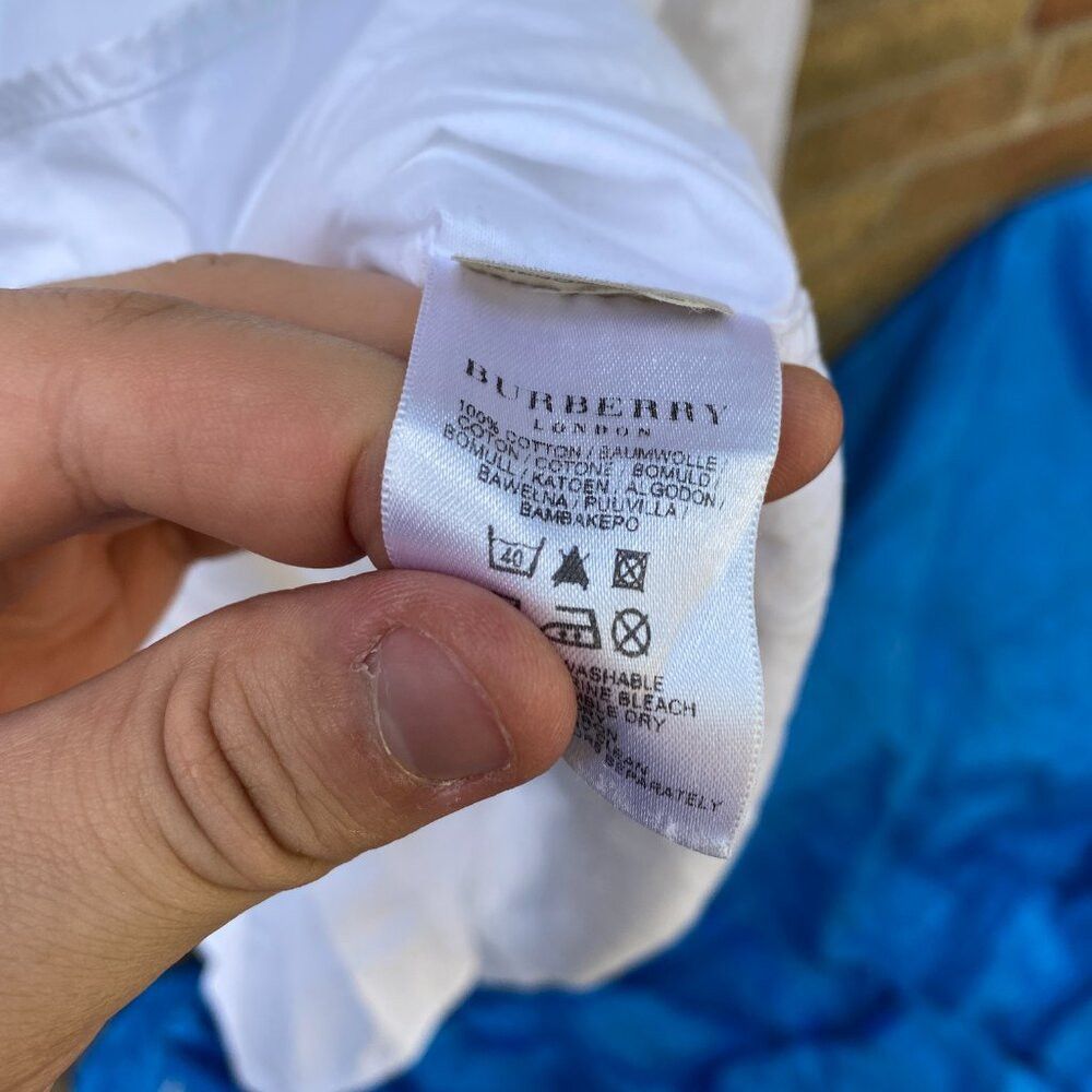 Burberry × Vintage Vintage Burberry Monogram Motif Novacheck Button Up Dress S Size US L / EU 52-54 / 3 - 8 Thumbnail