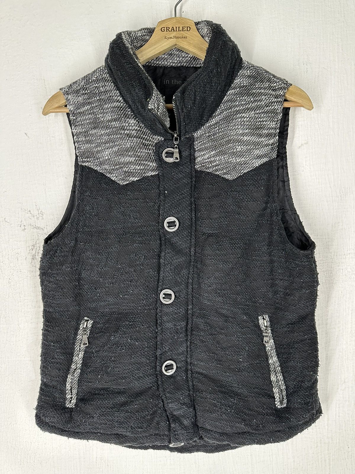 In The Attic Vintage In The Attic Puffer Punk Vest Size US M / EU 48-50 / 2 - 1 Thumbnail