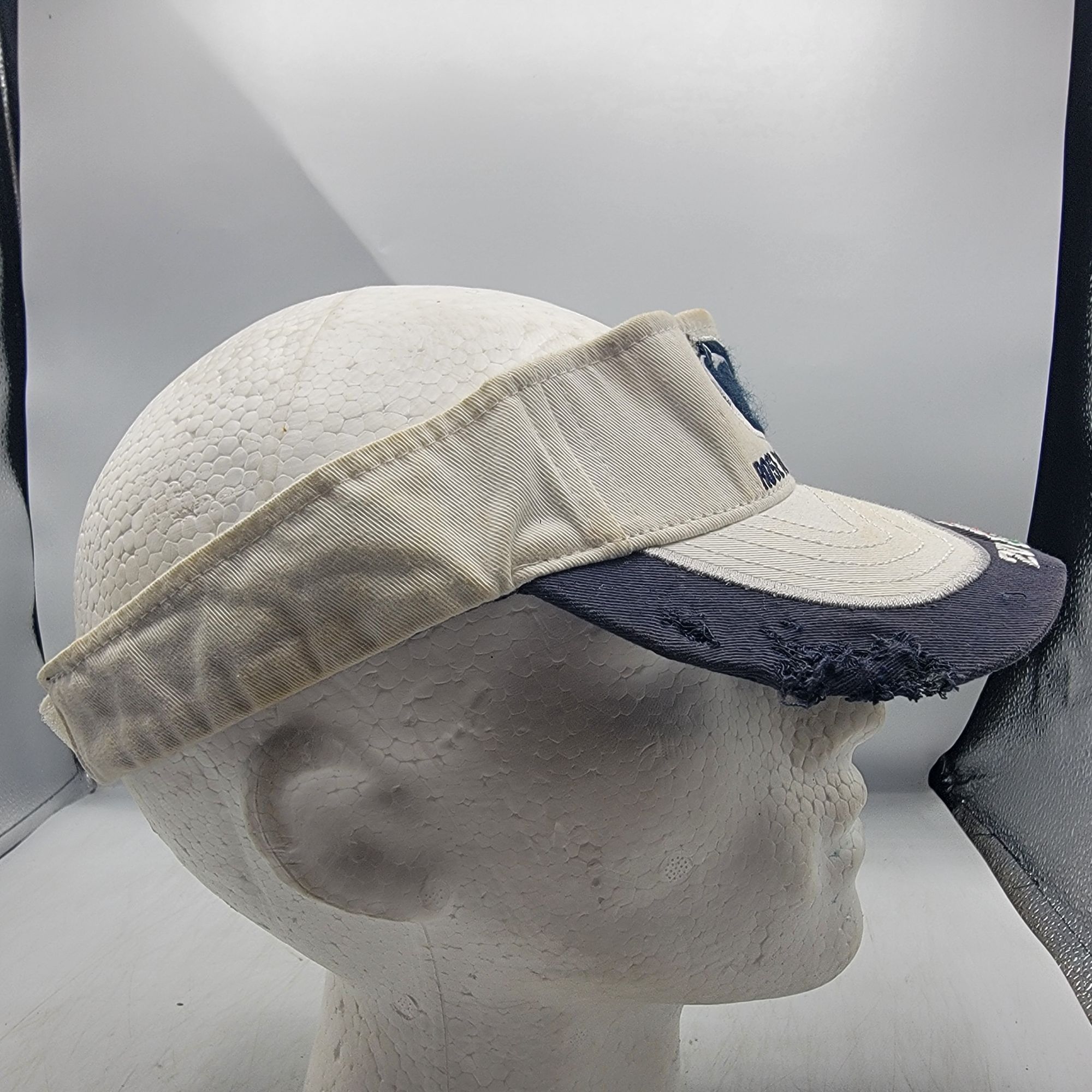 Other 2009 Rose Bowl Penn State Adults White Blue Visor Hat Gameda Size ONE SIZE - 4 Thumbnail
